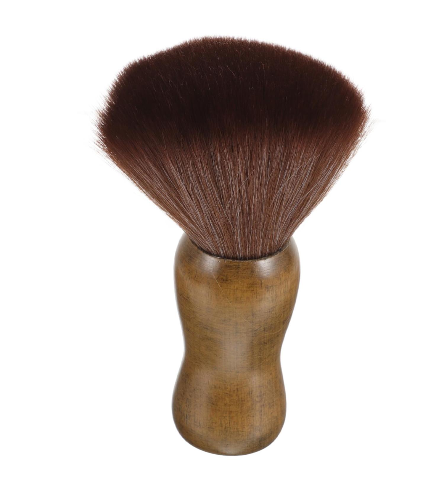 Men's Beard Brush with Wooden Handle - Premium Shaving Set & Hair Cleaning Brush - Travel Size 11x6.5cm - Musthave Grooming Accessory - Buy Online on GoSupps.com