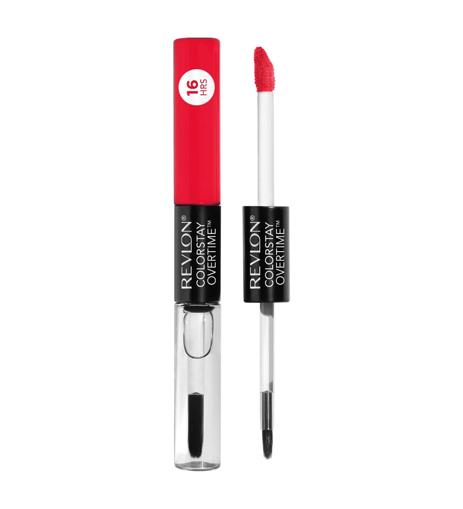 Revlon ColorStay Cherry Time Liquid Lipstick and Clear Lip Gloss Duo - Buy Online on GoSupps.com