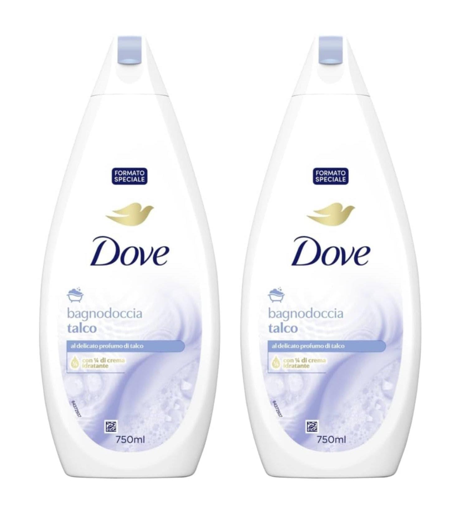  Dove Dove Talc Beauty Bubble Bath 750 Ml (2 Units) - Buy Online on GoSupps.com