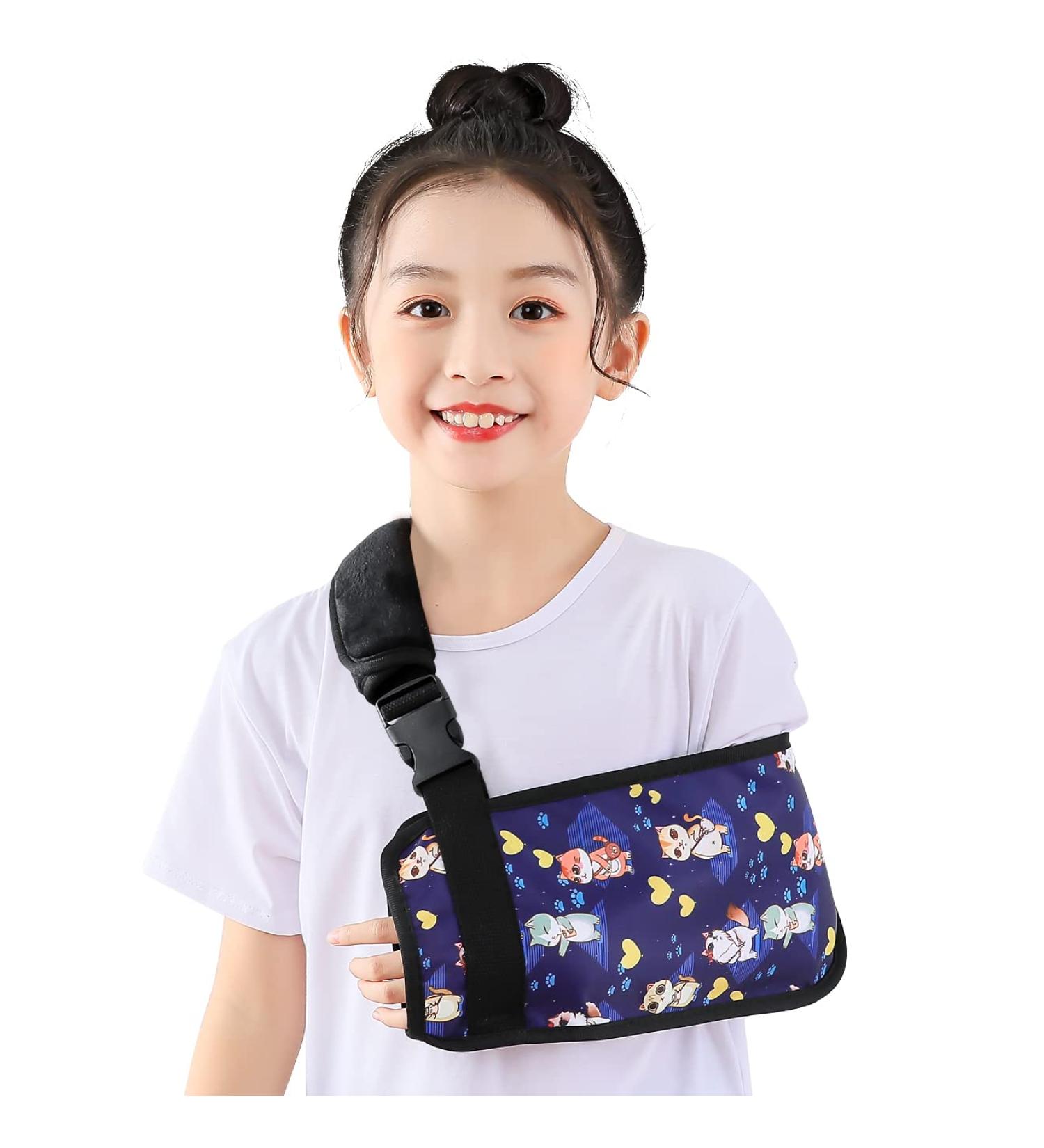 Blue Cat Kids Arm Sling - Toddler Shoulder Support for Shoulder Injury and Surgery (Kids L) - Buy Online on GoSupps.com