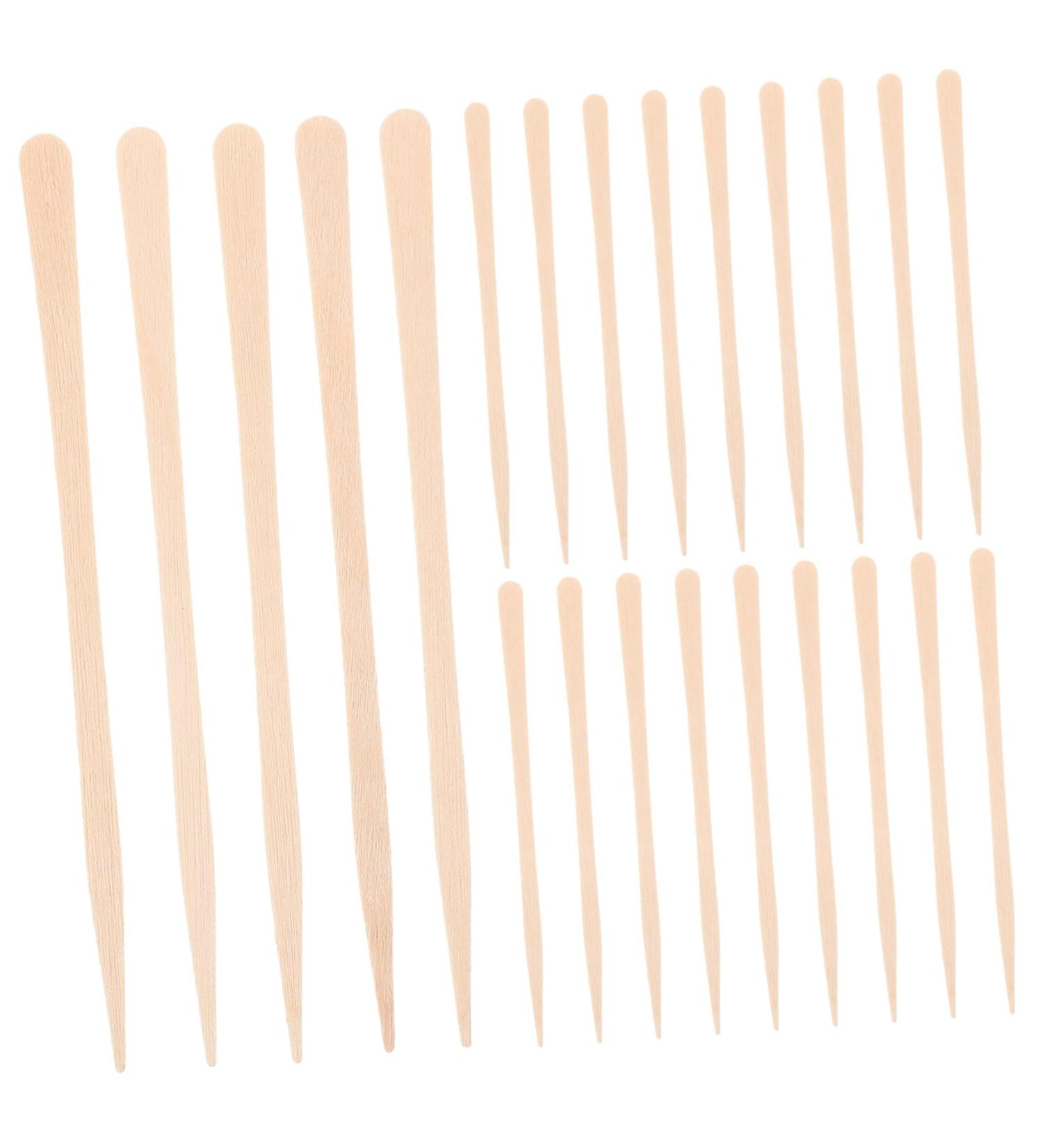 Healeved 100th Waxing Pencil - Irregular Wooden Hair Removal Wax Sticks | Disposable Applicators for Body Waxing - Buy Online on GoSupps.com