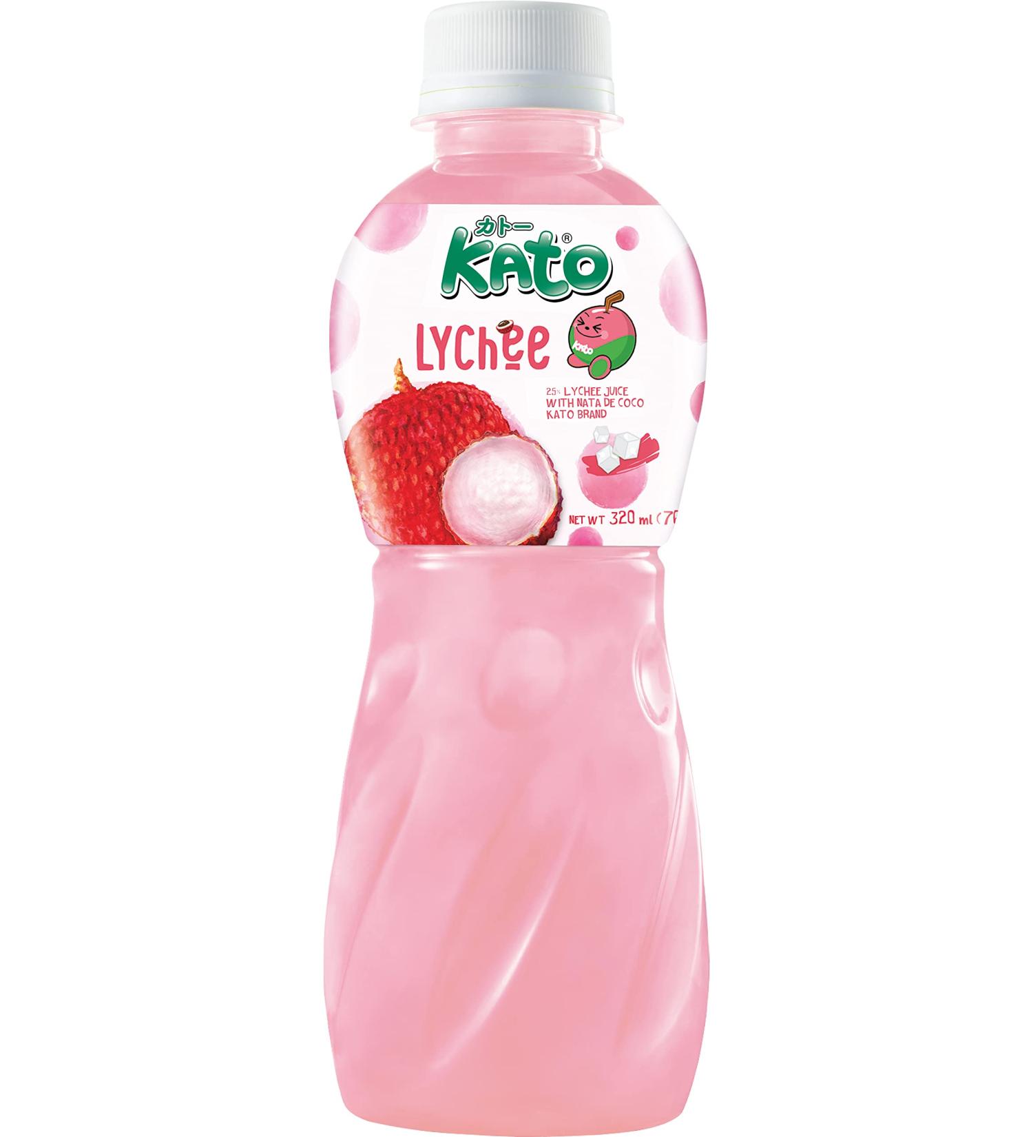 KATO - Liftchi jus avec Nata De Coco (1 X 320 ML) - Buy Online on GoSupps.com