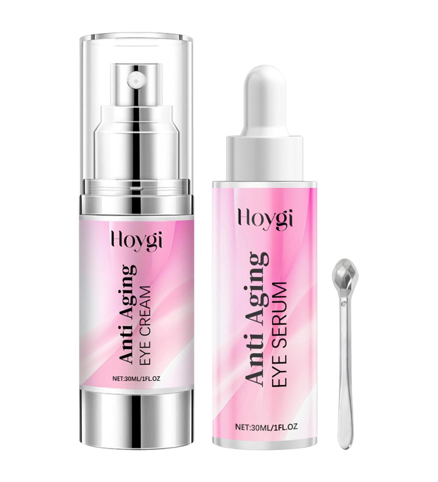 Kit de s rum pour les yeux la caf ine s rum pour les yeux s rum anti- ge pour les cernes et rides r tinol booster de caf ine avec balle de massage soin hydratant pour les yeux pour femmes 60 - Buy Online on GoSupps.com