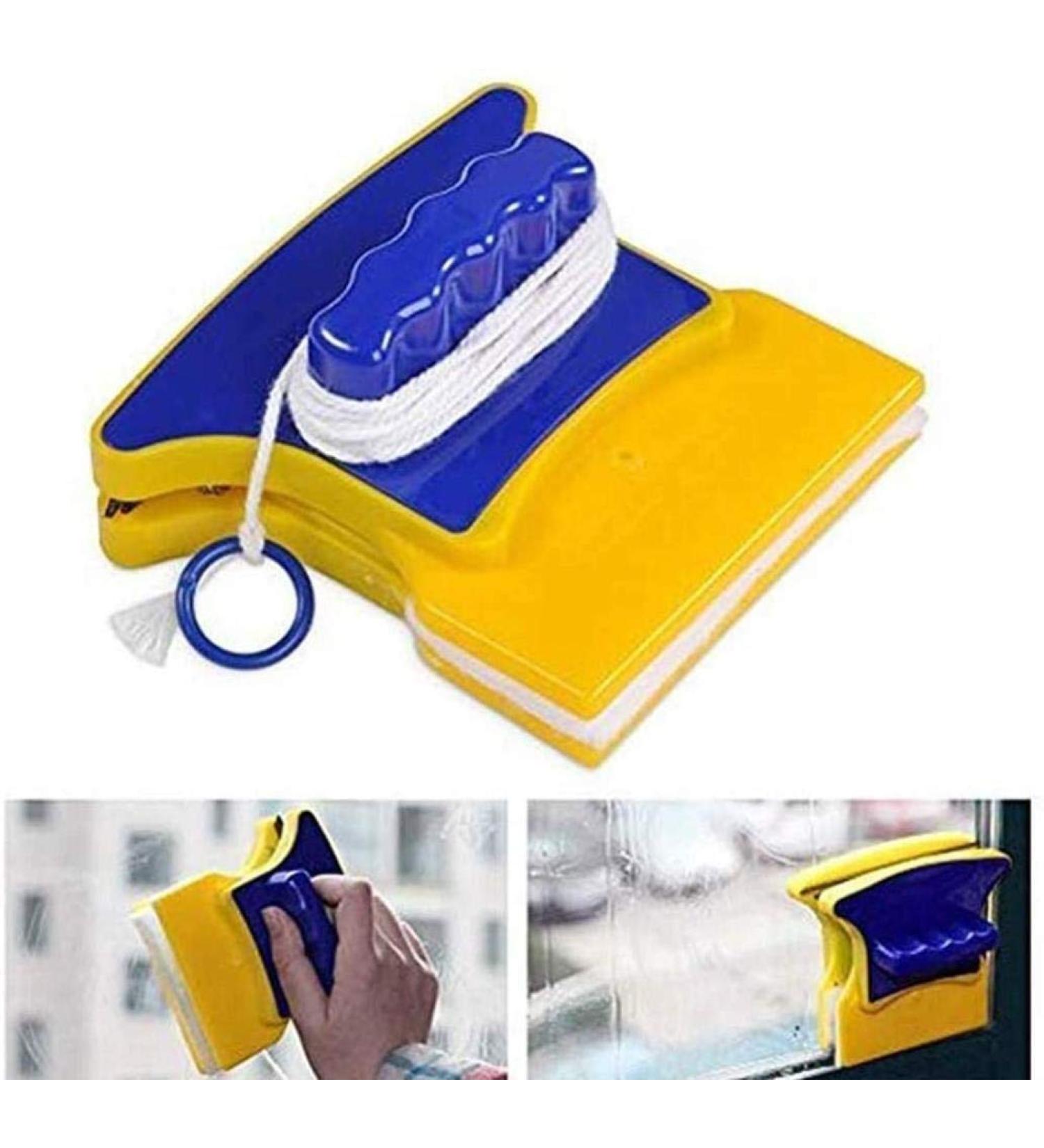 Double-sided magnetic window cleaner wiper brush Useful glass surface cleaning tool - Buy Online on GoSupps.com