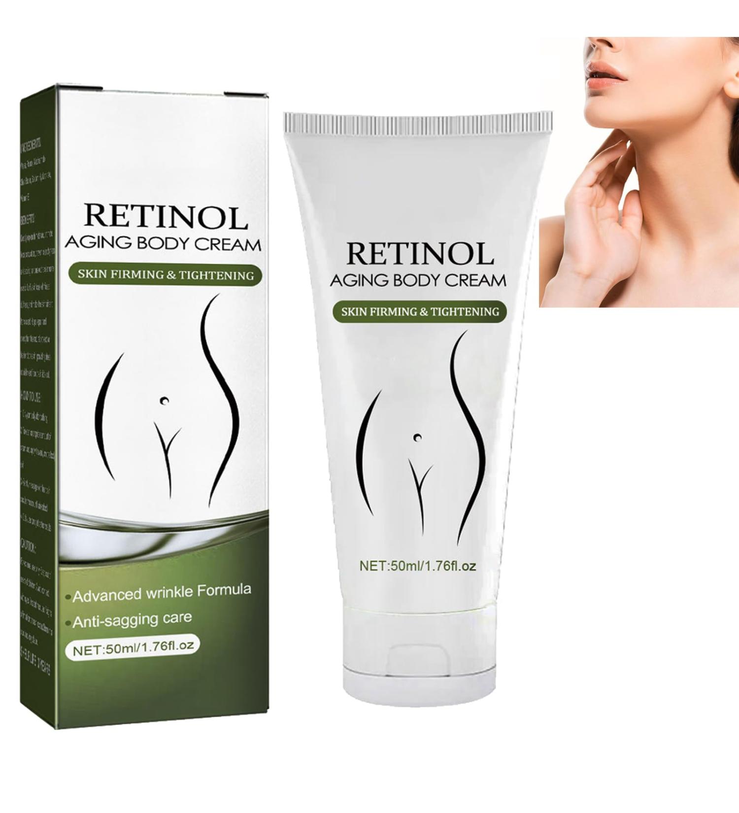 Retinol Aging Body Cream Retinol Cream Face Retinol Body Lotion Nourishing Cream for Aging Skin Advanced Moisture Cream for Face and Body Retinol Body Milk Aging Body Cream 50 ml - Buy Online on GoSupps.com