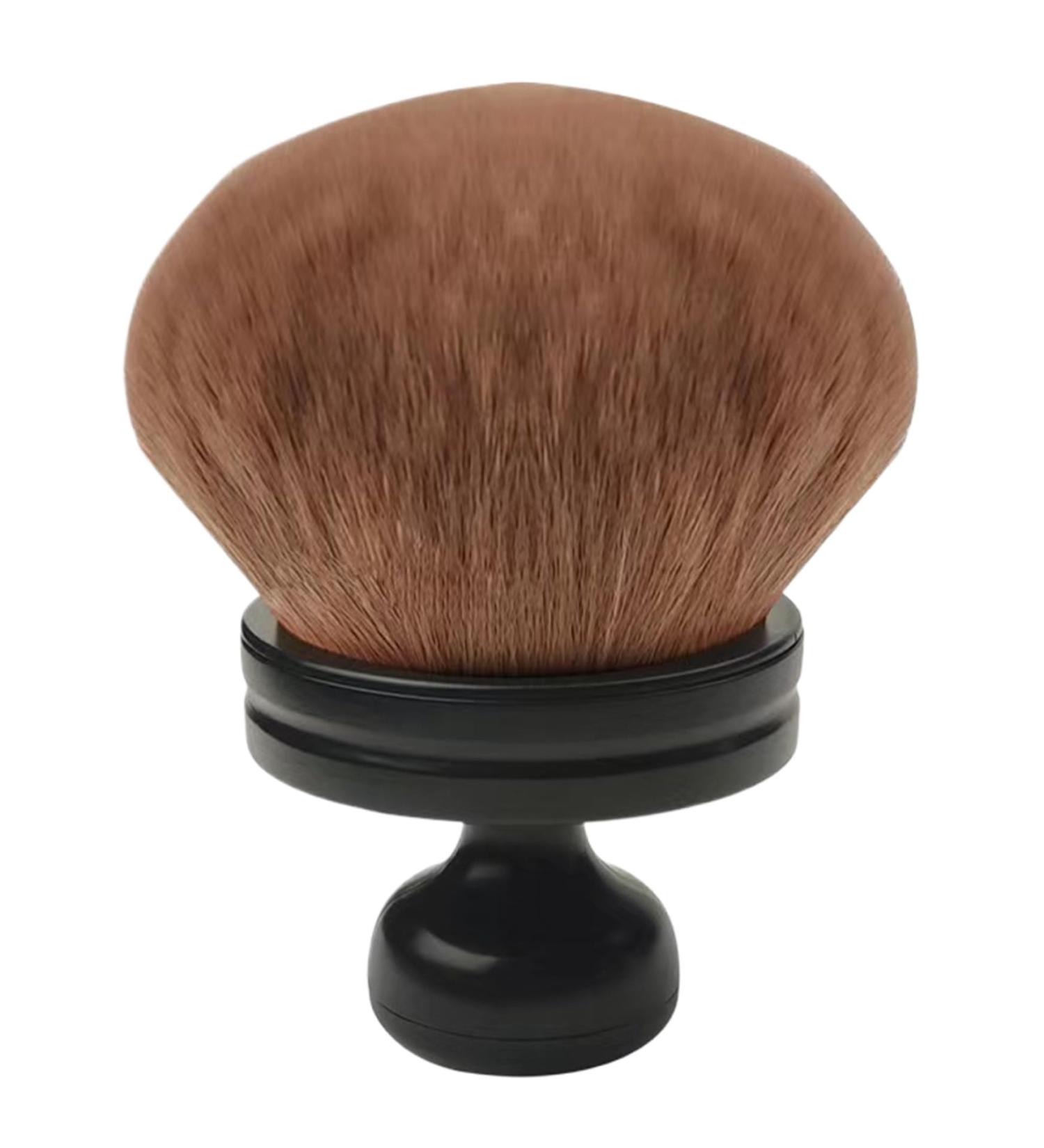 Large Oval Kabuki Body Makeup Brush - Self Tanner & Blend Tool for Legs Arms & Face | Portable Beauty Supplies - Buy Online on GoSupps.com