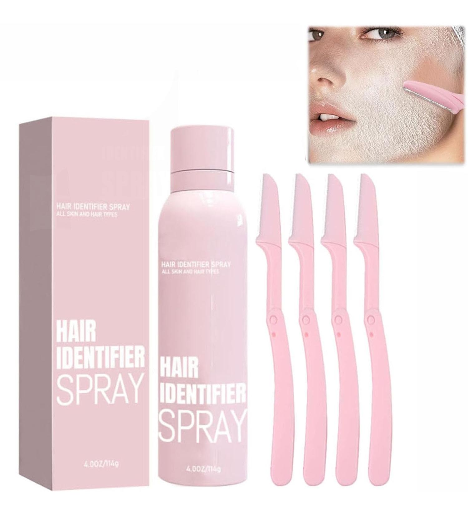 Hair Identifier Spray for Face Shaving Moisturizing and Skin Care Dermaplaner Spray Hair Identifier Spray For Face(1 BOX) - Buy Online on GoSupps.com