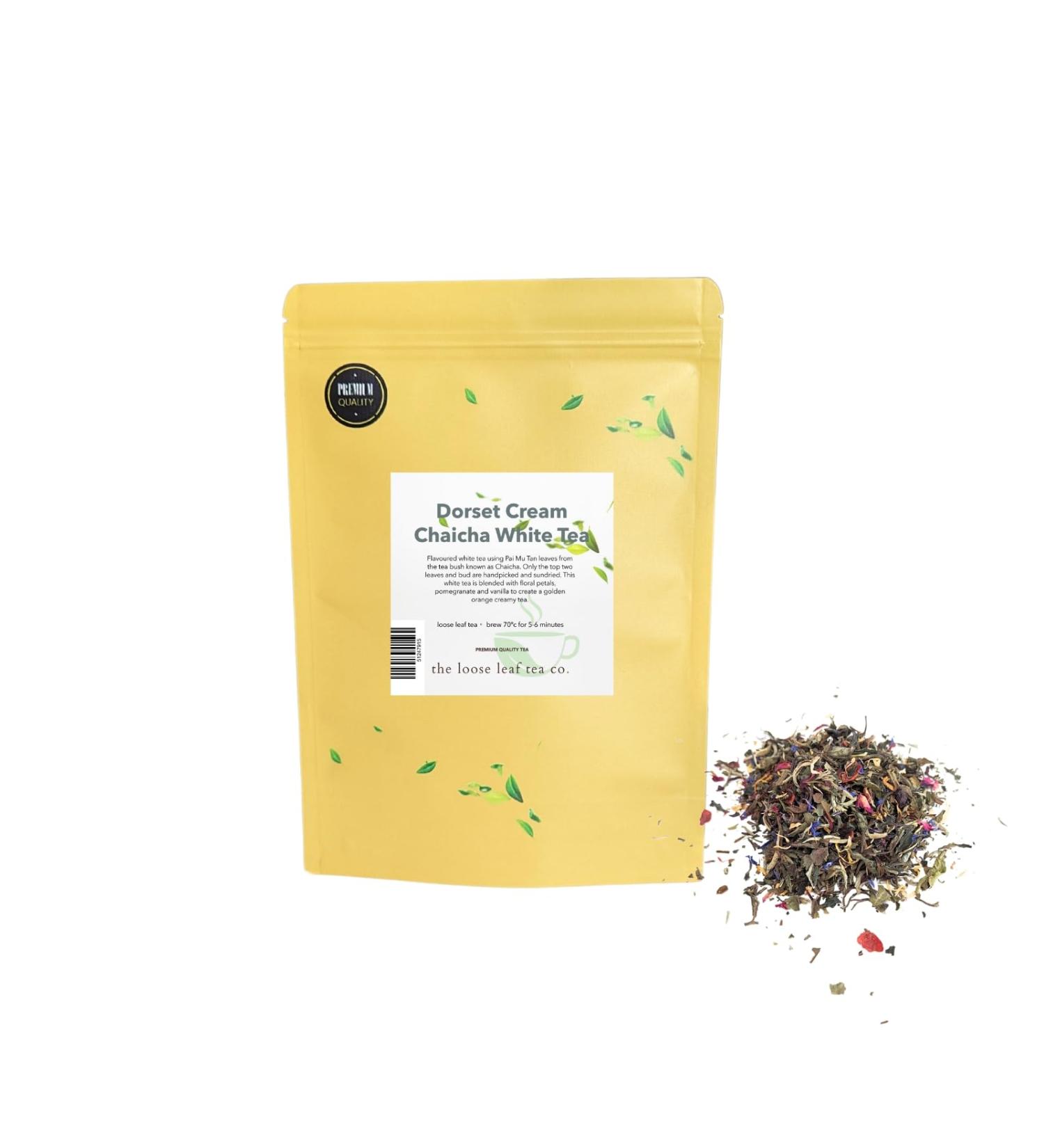 Dorset Cream Chaicha White Tea - 100g Loose Leaf White Tea - Buy Online on GoSupps.com
