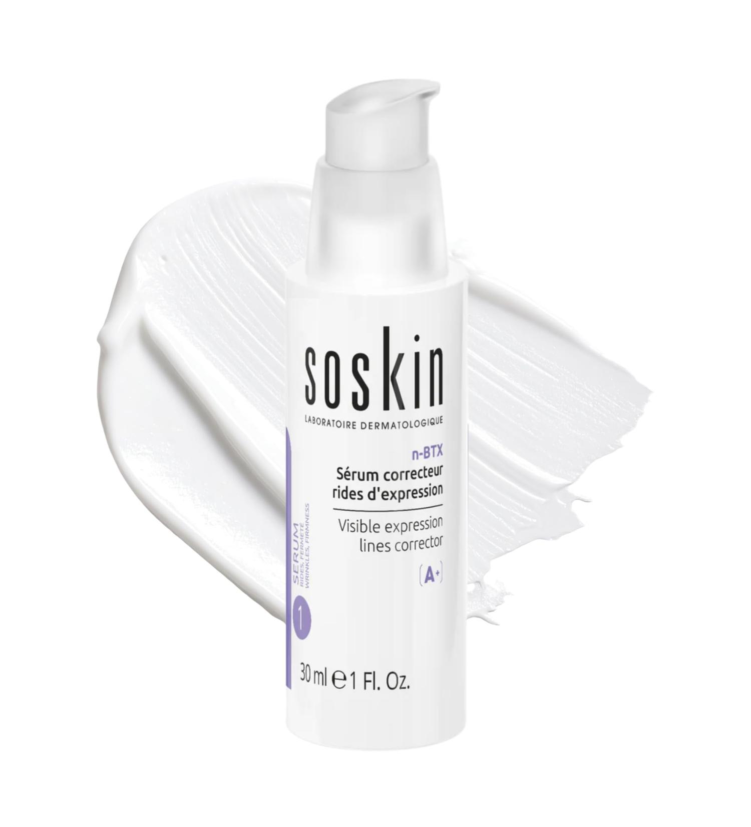  Soskin Soskin N-BTX Visible Expression Lines Correction Serum 30ml - Buy Online on GoSupps.com