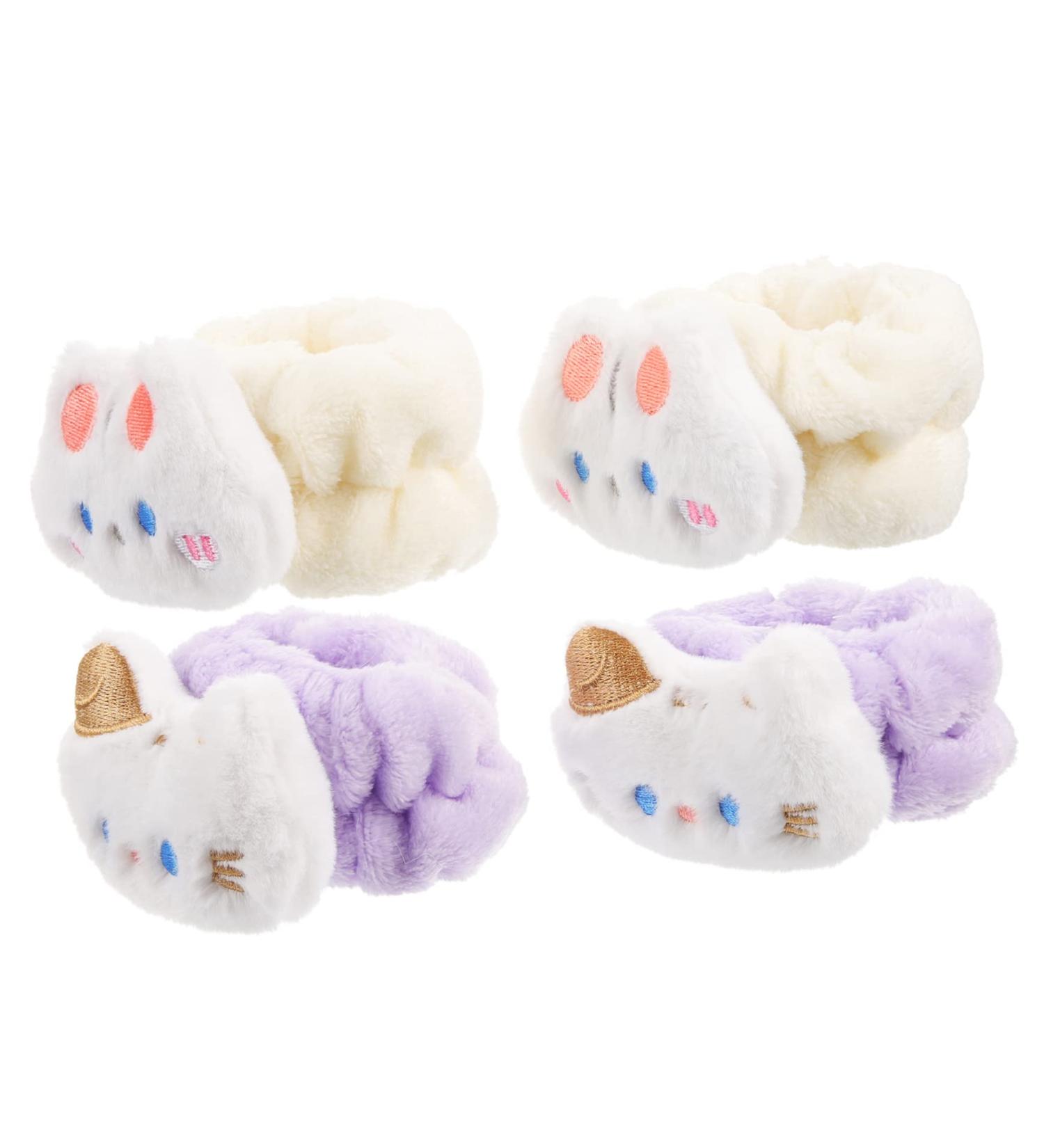 minkissy 2 Paires Laver La Dragonne Bracelet Pour Se Laver Le Visage Bracelets De M nage Serviettes De Poignet Pour Se Laver Le Visage Bracelets Nettoyants Pour Le Visage Flanelle - Buy Online on GoSupps.com