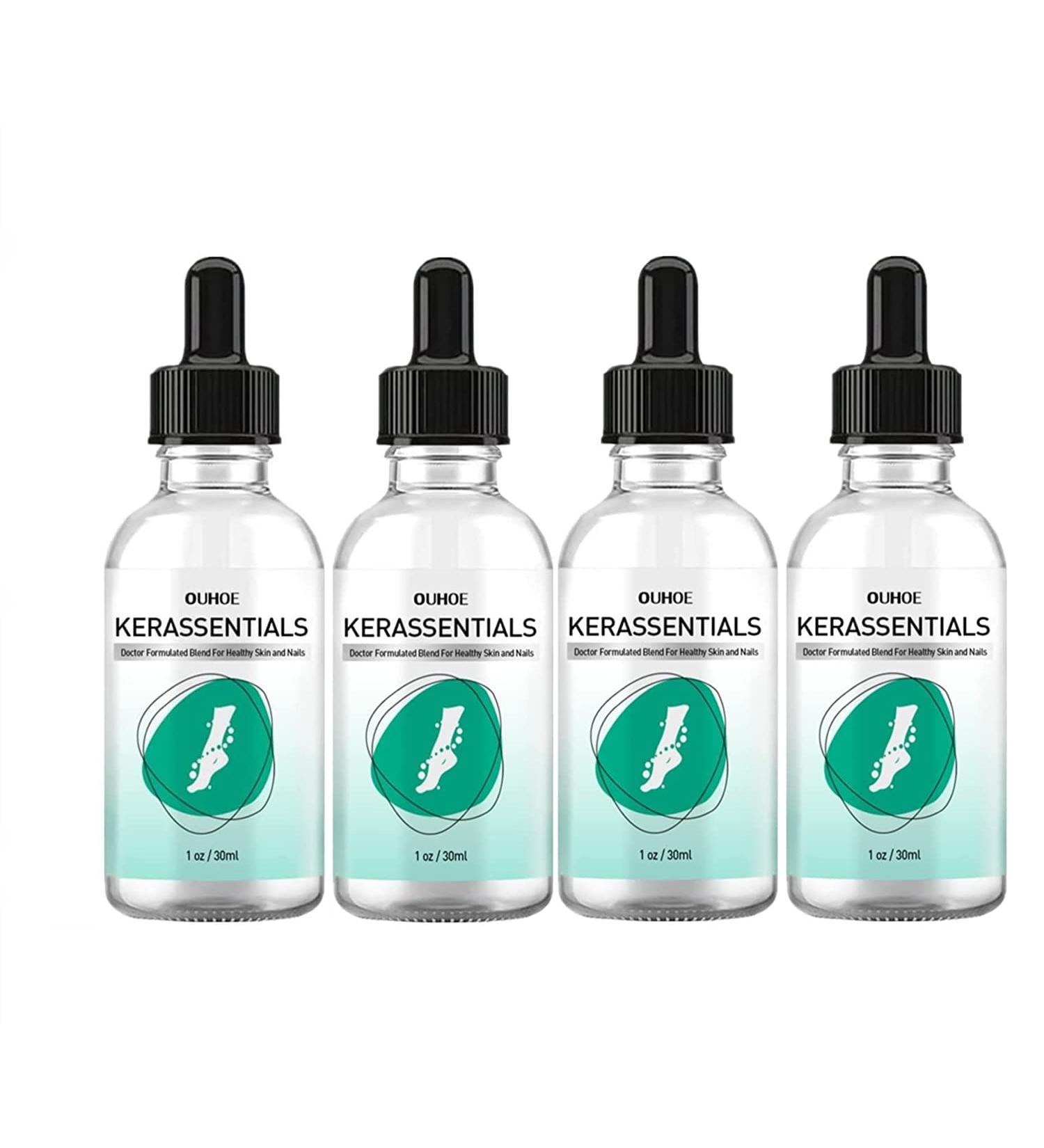 Kerassentials Toenail Treatment Oil - 4PCS Natural Nail Treatment for Repairing and Strengthening - Buy Online on GoSupps.com