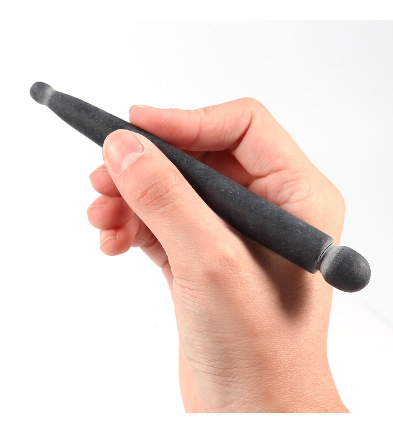 Natural Bian Stone Needle Massage Stick - Muscle Relief & Guasha Tool for Face & Body - Buy Online on GoSupps.com