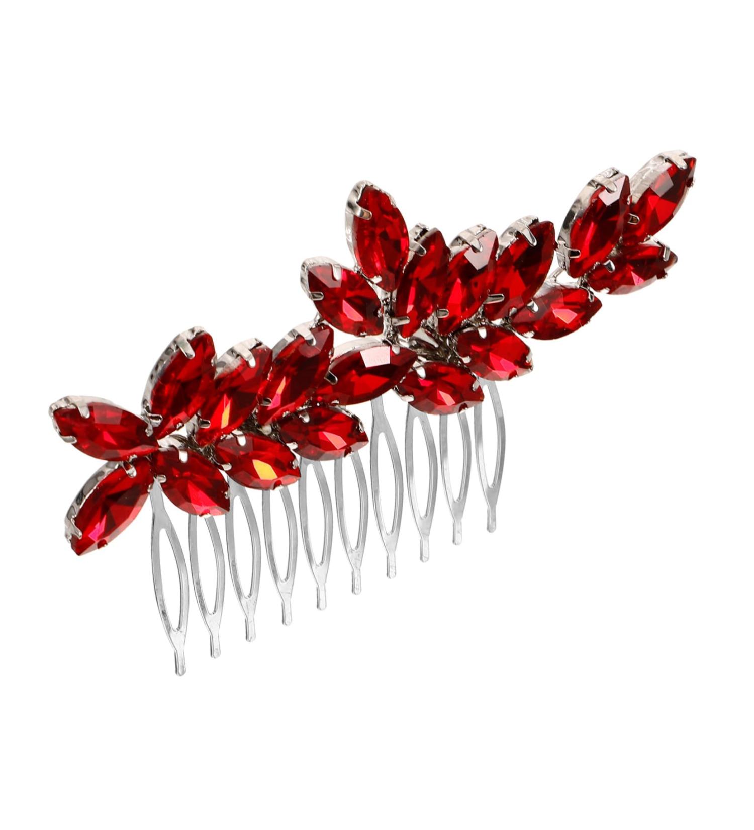 Mikinona Bridal Headwear Bridal Hair Accessories Hair Combs for Wedding Rhinestone Hair Accessories Hair Side Combs Diamond Hair Accessories Wedding Hair Clips for Brides Hair Comb Clips - Buy Online on GoSupps.com
