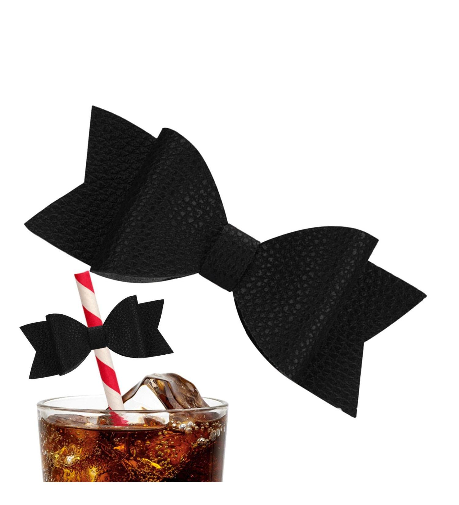 Straw Bow Bow Cupcake Reusable Straw Pendants Exquisite Straw Decorations Good Gift for Party Favor Supplies Naixue - Buy Online on GoSupps.com