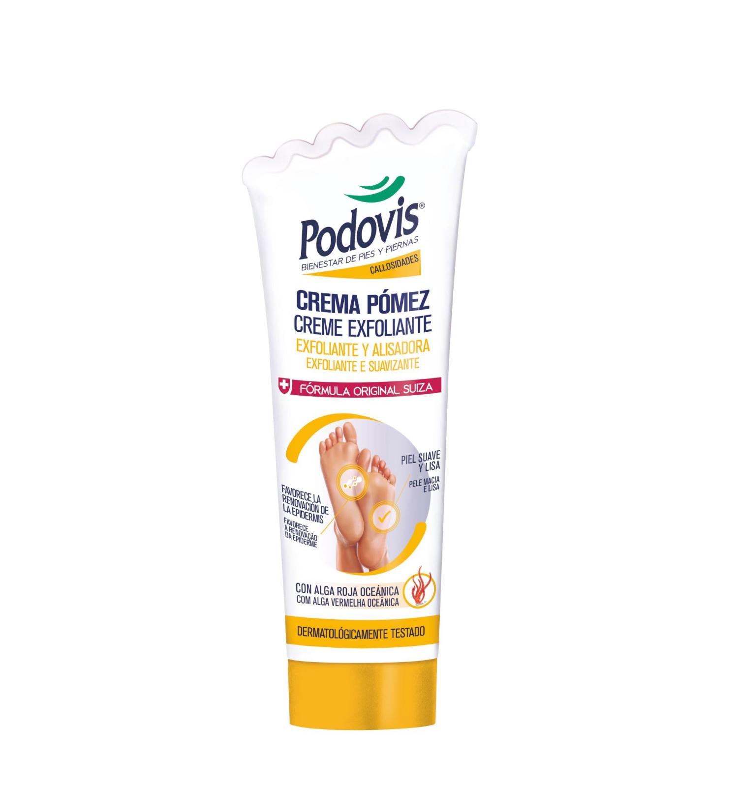  Podovis Podovis Foot Cream with Exfoliating Scrub 100ml - Buy Online on GoSupps.com