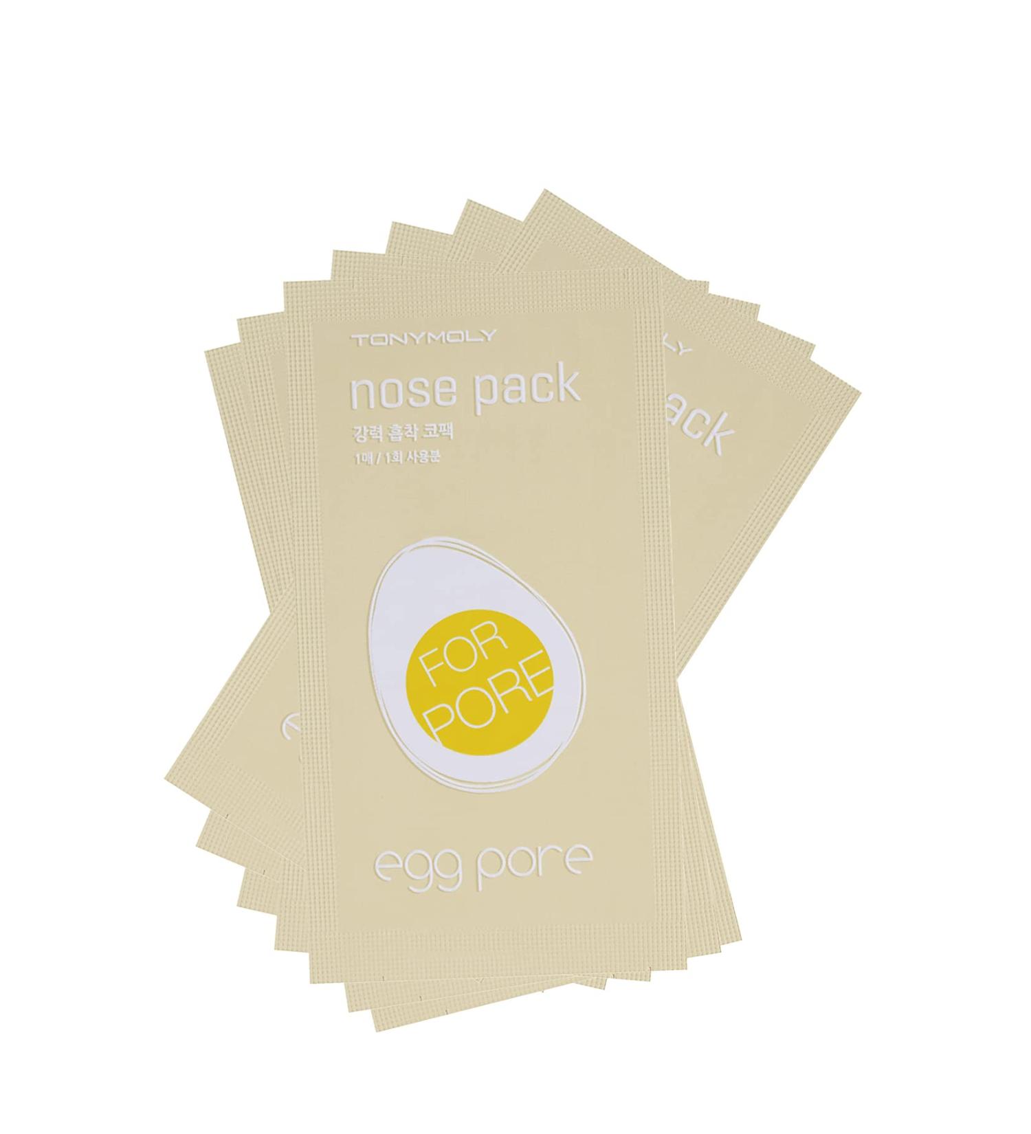 TONYMOLY Egg Pore Nose Pack - Package of Sheets for Pore Clearing - Buy Online on GoSupps.com