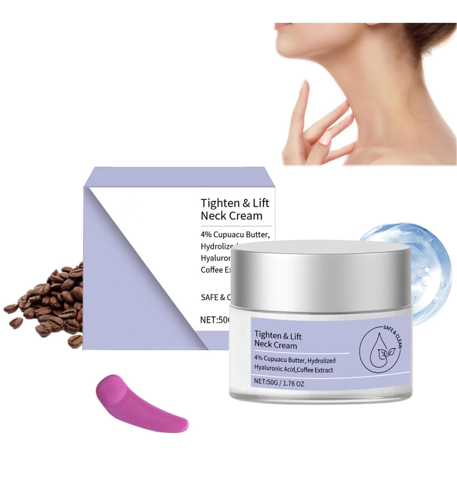 Xumann Go Pure Tighten and Lift Neck Cream Neck Tightening Cream Anti Aging Smoothes Wrinkles Skin Tightening and Repair Decolletage Cream - Buy Online on GoSupps.com