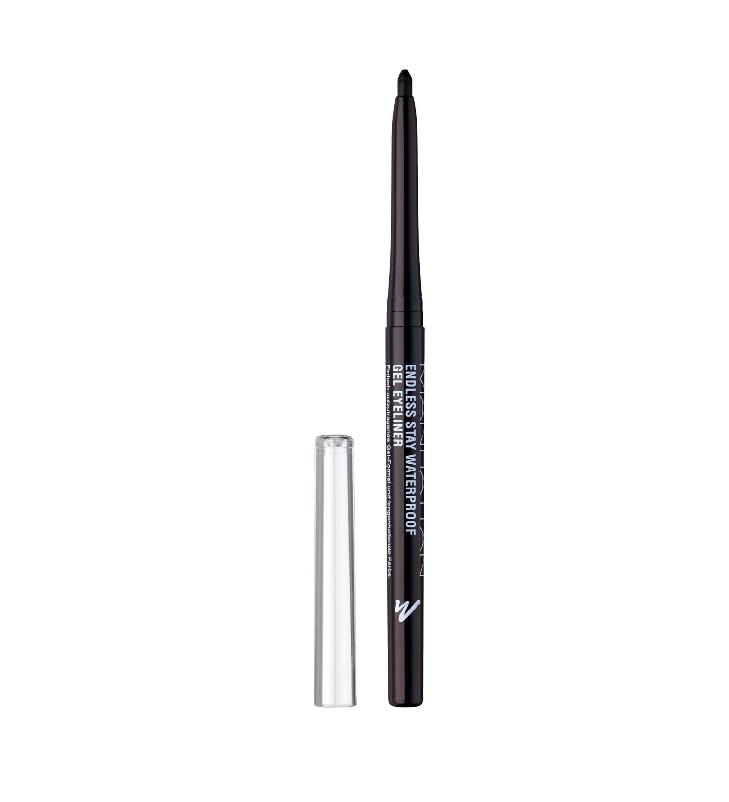 Manhattan Endless Stay Waterproof Gel Eyeliner - Blackest Black 006 | Long-Lasting & Smudge-Proof 2.6g | International Shipping Available - Buy Online on GoSupps.com