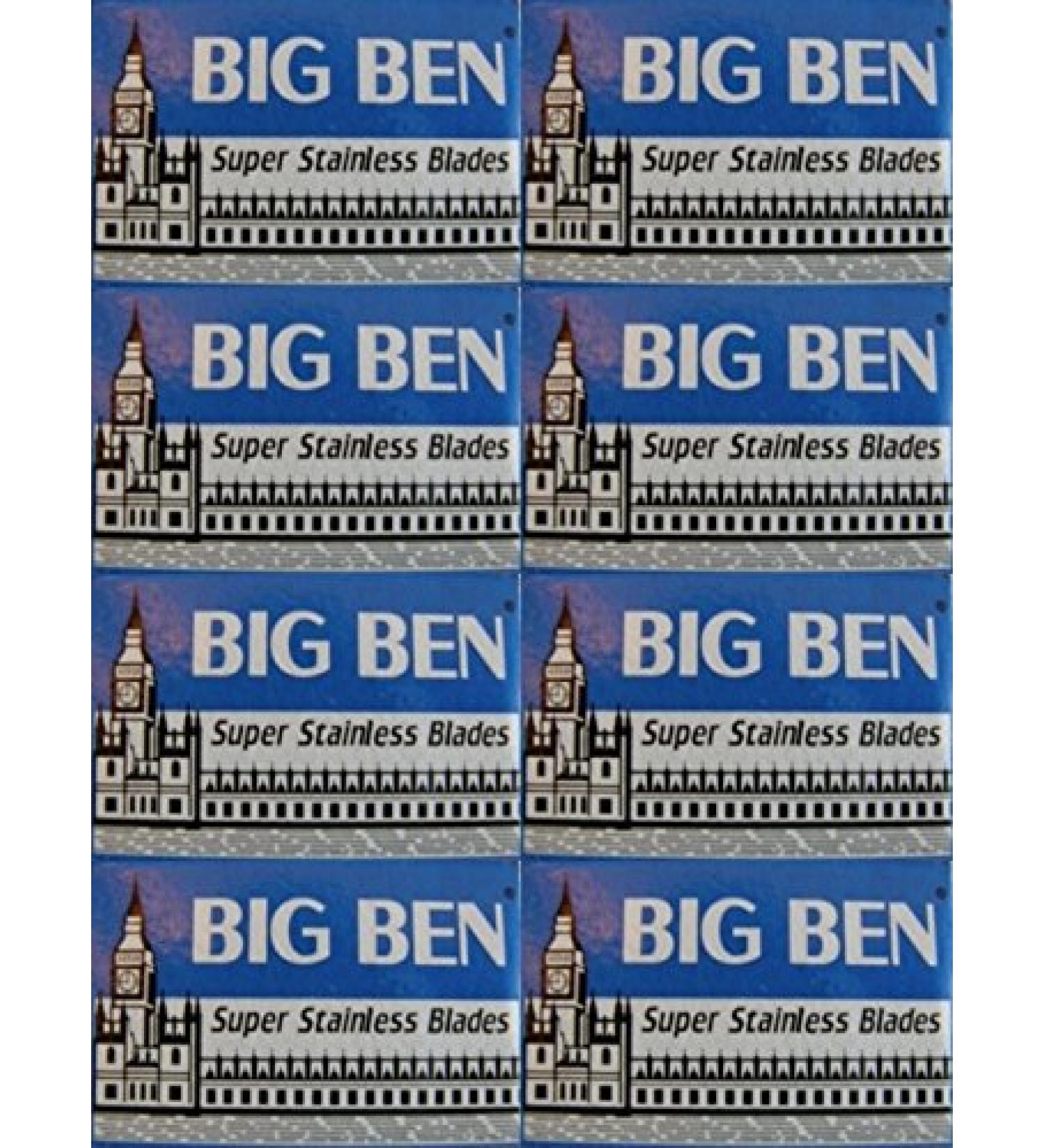 40 Big Ben Super Stainless Double Edge Razor Blades