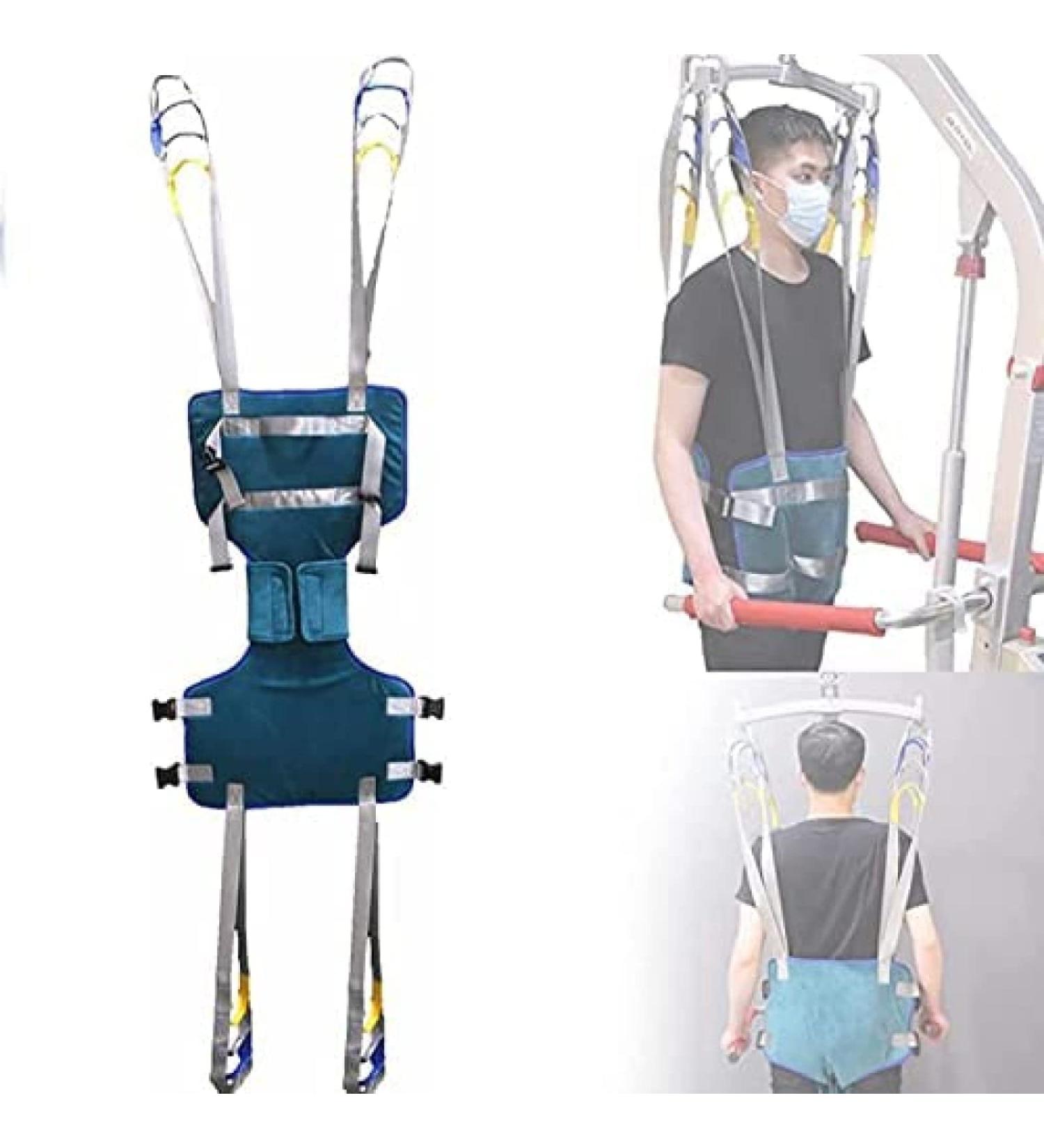 Standing Walking Sling Rehabilitation Aid Gait Training Device Adjustable Waist Design Medical Disabled Full Body Sling for Elderly & Disabled L - Buy Online on GoSupps.com