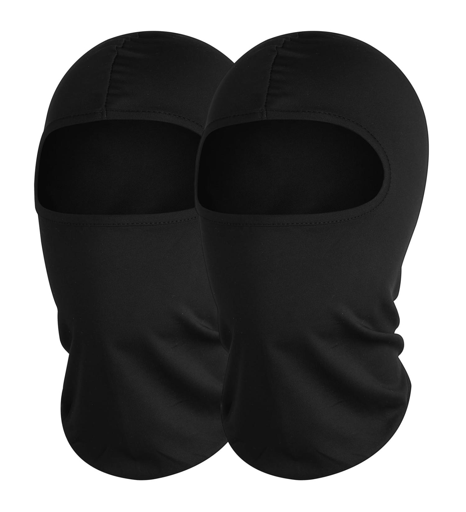 Buy Wllhyf Adjustable Ski Mask & Motorcycle Hat - Black Windproof Full Face Mask with UV Protection for Men & Women | 2-Piece Neck Cover Headgear for Work & Sport - International Shipping Available - Buy Online on GoSupps.com