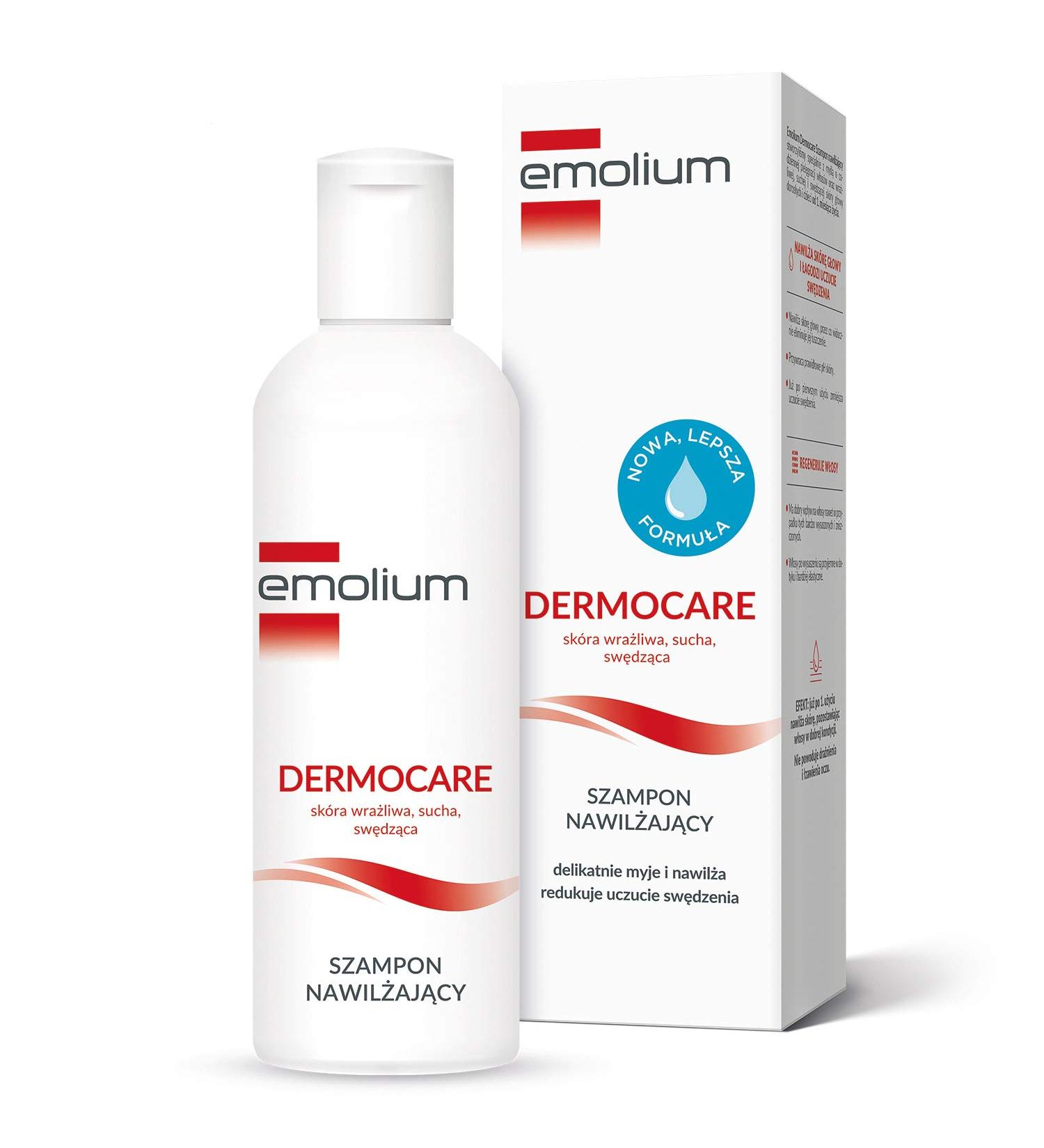  AngelicMisto Emolium Moisturizing Shampoo for Dry and Irritated Scalp 200 ml - Buy Online on GoSupps.com