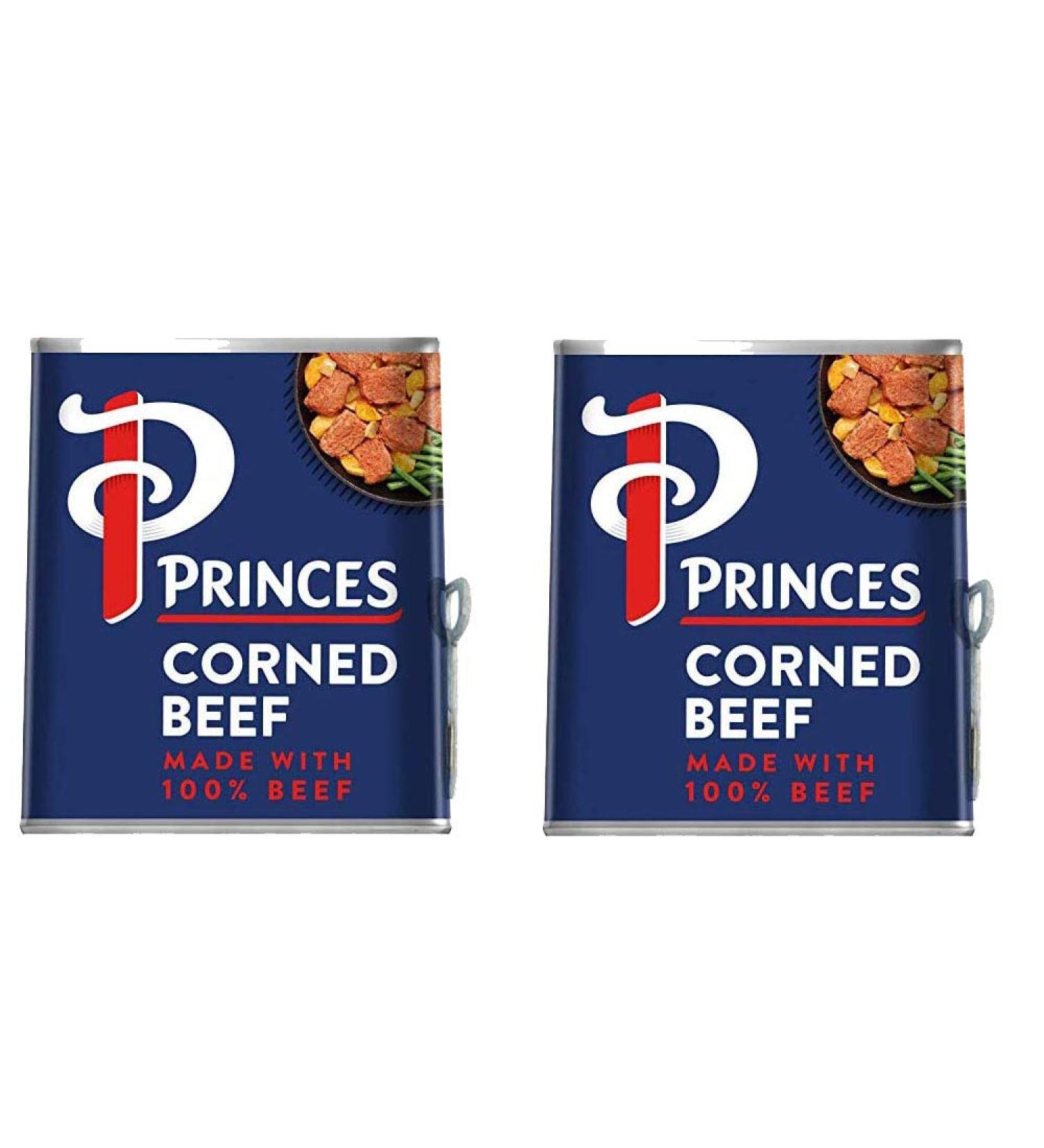 Princes Corned Beef Tinned Meat 2 x 340g
