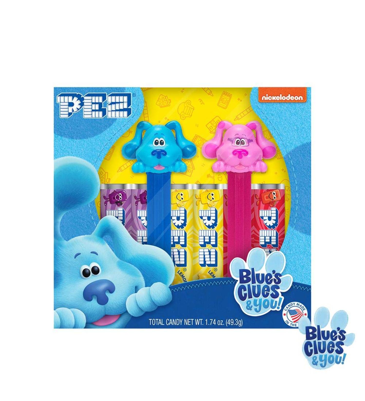 PEZ Candy Nick Jr. Blue's Clues & You! Gift Set - Blue & Magenta - Buy Online on GoSupps.com