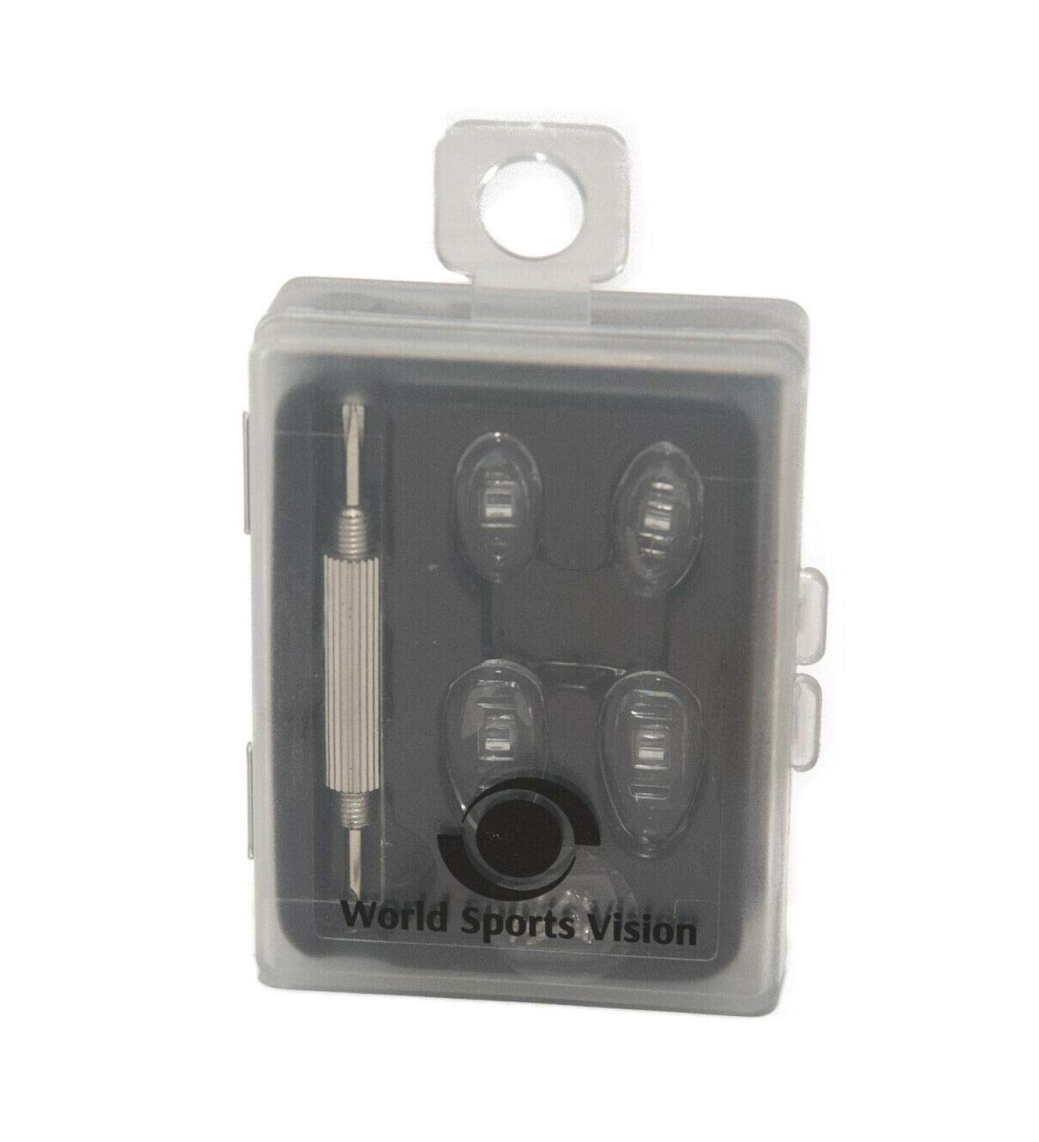 Glasses Repair Set for Screwable Nose Pads | Includes Screwdrivers Screws & Silicone Pads - Complete Eyewear Maintenance Kit - Buy Online on GoSupps.com