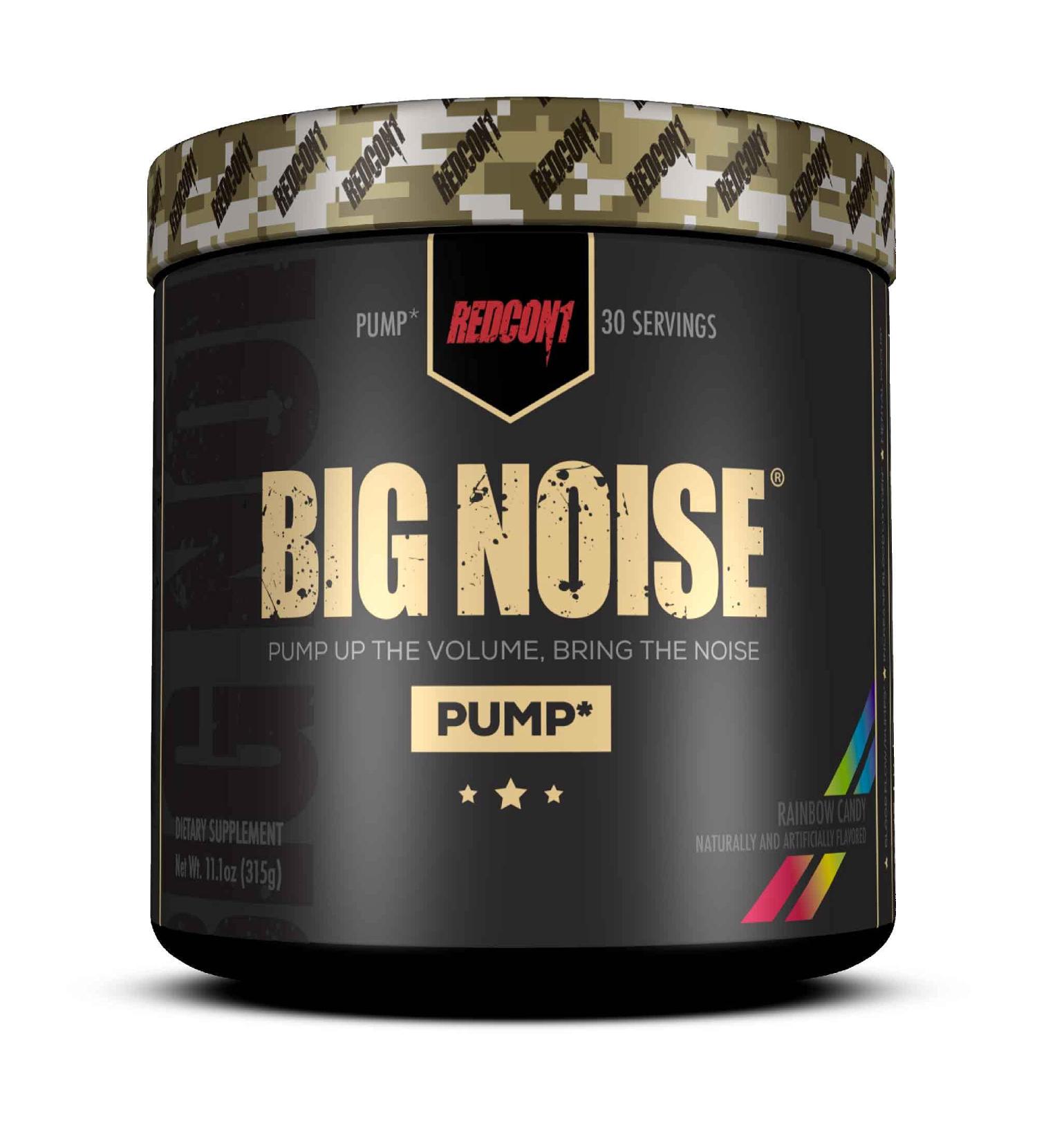 Redcon1 Big Noise Pump - Ultimate Pre-Workout Vascularity & Energy Booster  | Buy Now with Express International Delivery | GoSupps.com