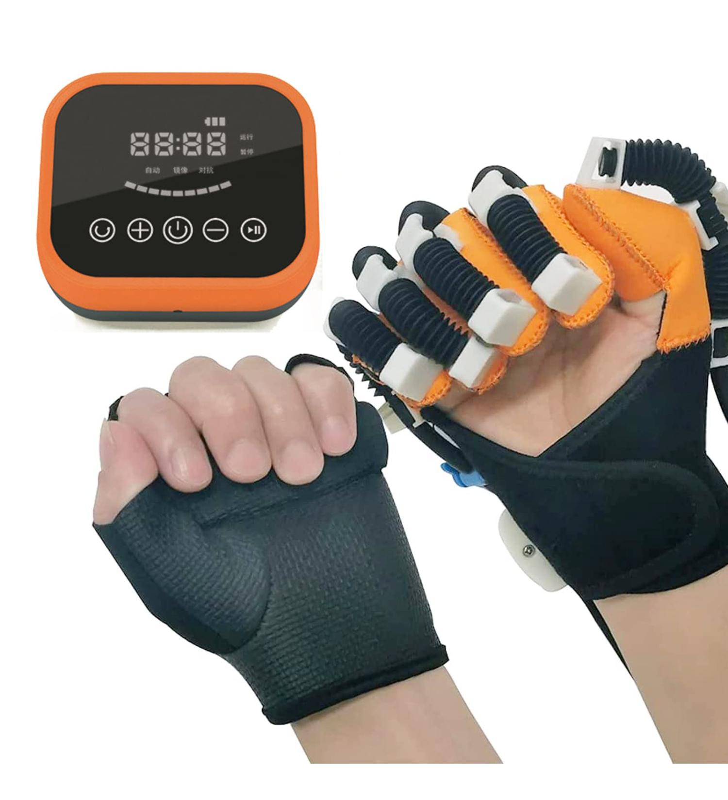 Rehabilitation Robot Gloves Stroke Hemiplegia Finger Rehabilitation Trainer Hand Splint Assistive Gloves Finger Straightening - Buy Online on GoSupps.com