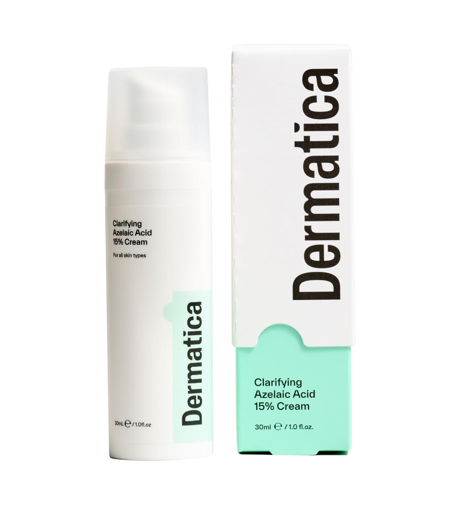 Dermatica Azelaic Acid 15% Cream - Lightweight & Fragrance Free | Gentle & Effective for all Skin Types - Buy Online on GoSupps.com