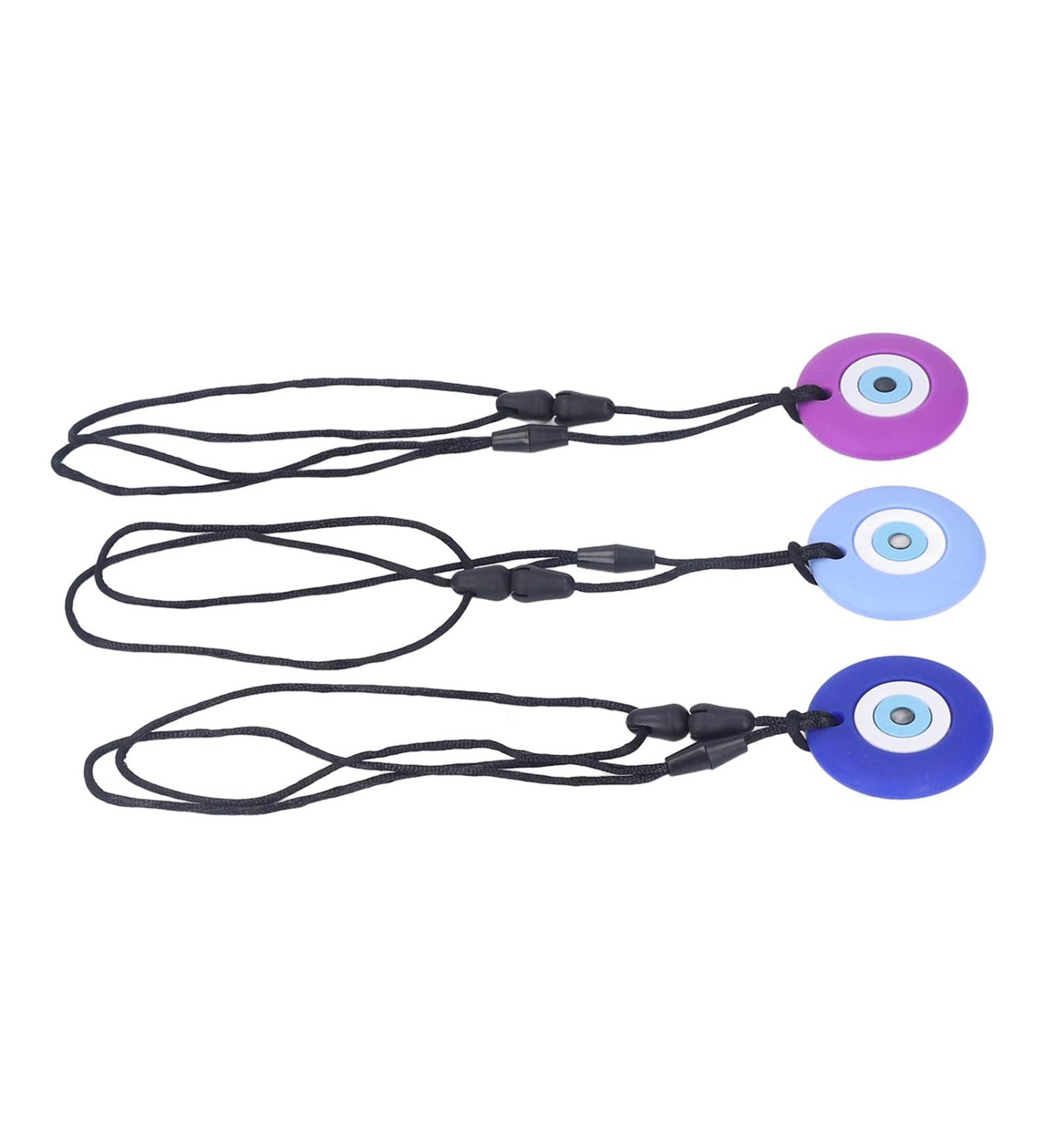 Silicone Baby Bite Ring - 3-Part Round Teething Toy | Soft & Portable Sensory Chew Stick for Molar Relief - Buy Online on GoSupps.com