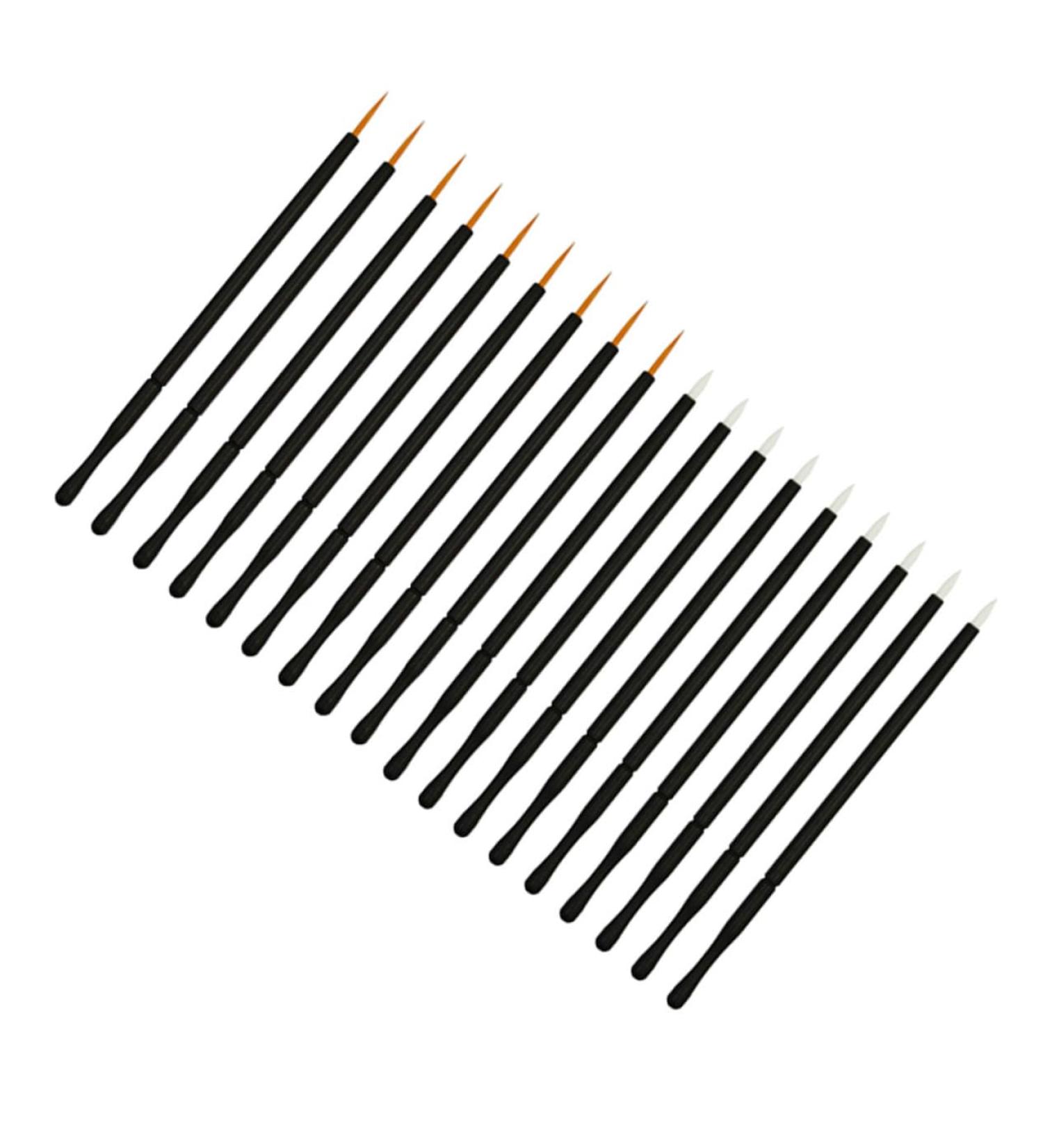 DOITOOL 100pcs Disposable Eyeliner Applicator Wand Applicator Eyeliner Liquid Eyeliner Brush Wand Eyes 10*0.5cm As Shown - Buy Online on GoSupps.com