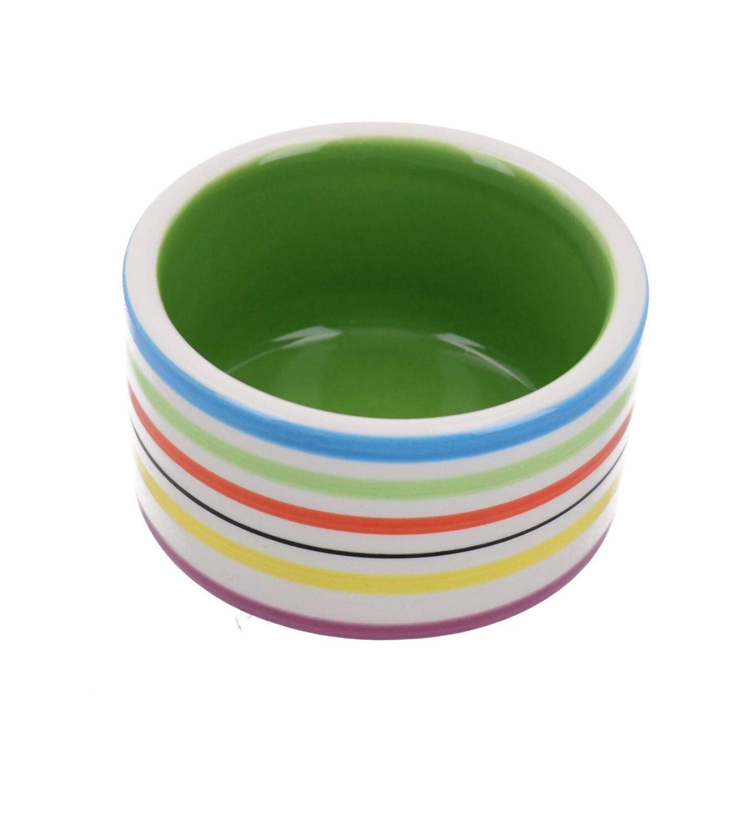 Small Animals Mouse Gerbil Hamster Food Feeding Water Bowl Dish 7.5cm/100ml - Buy Online on GoSupps.com