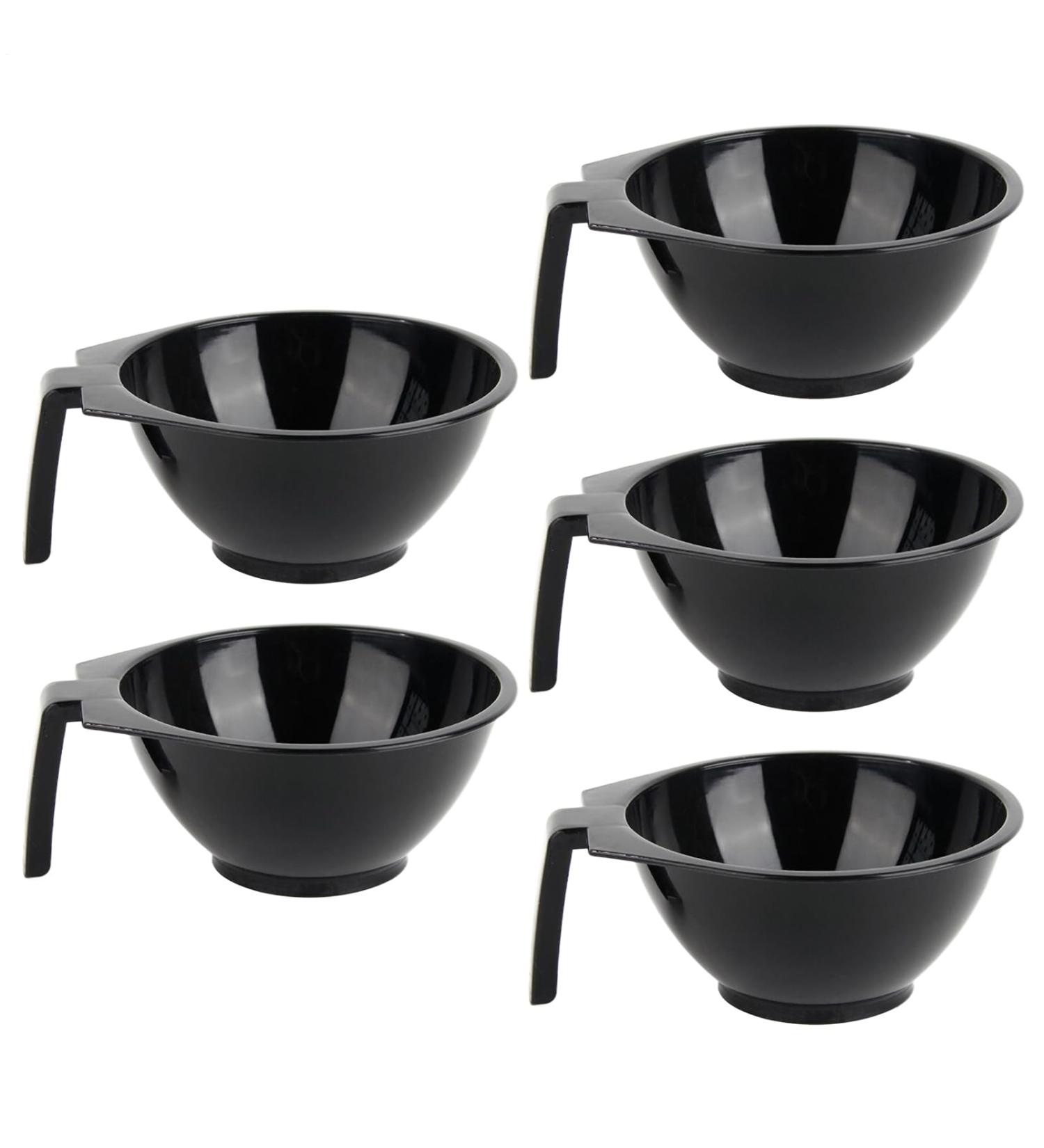 Generisch Lot de 5 bols m langeurs pour coloration des cheveux - Accessoires de coloration empilables pour les amateurs de coiffure professionnels et d butants - Buy Online on GoSupps.com