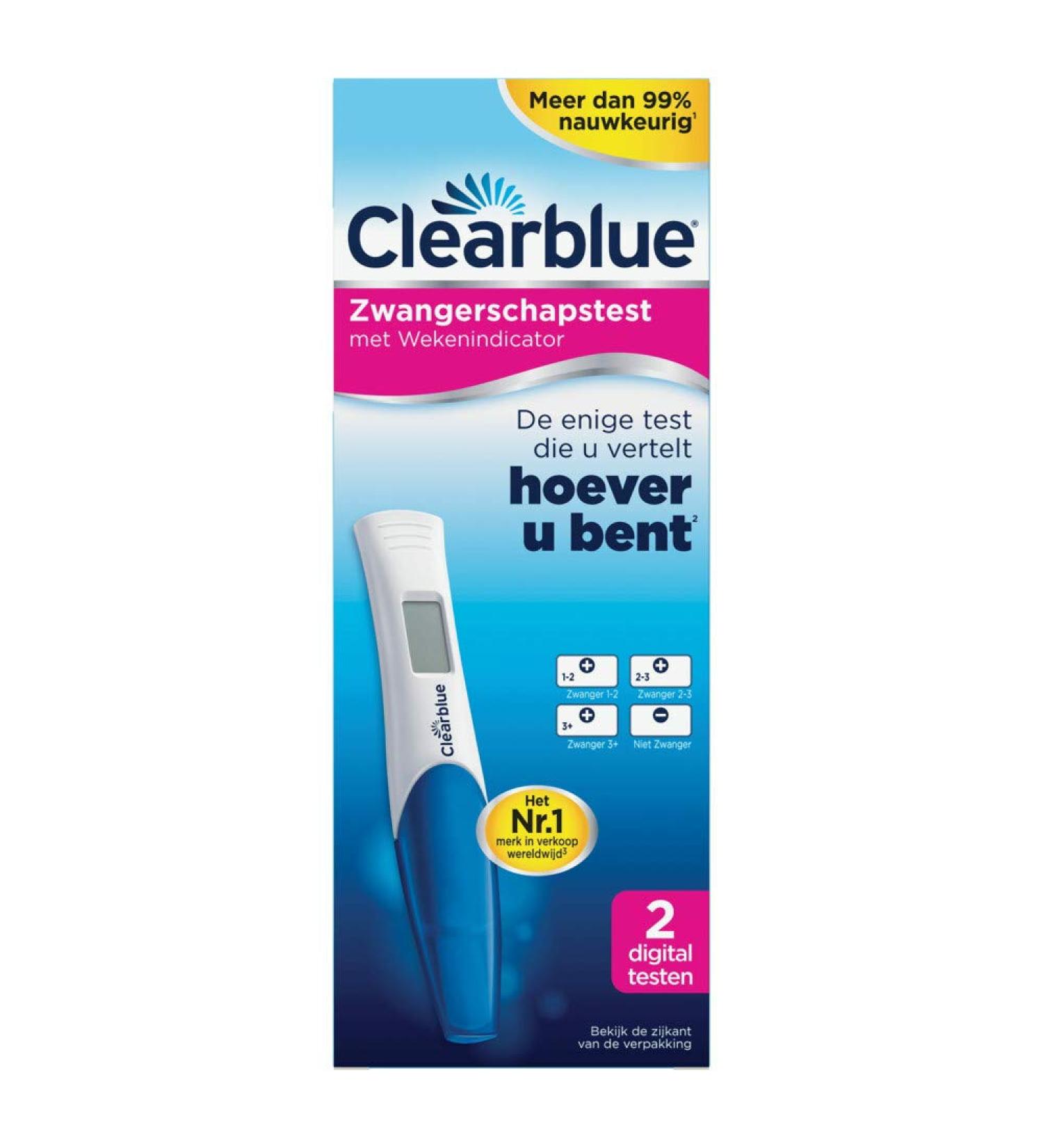 Clearblue Pregnancy Weeks Display 76g: Track Your Pregnancy Progress - Buy Online on GoSupps.com