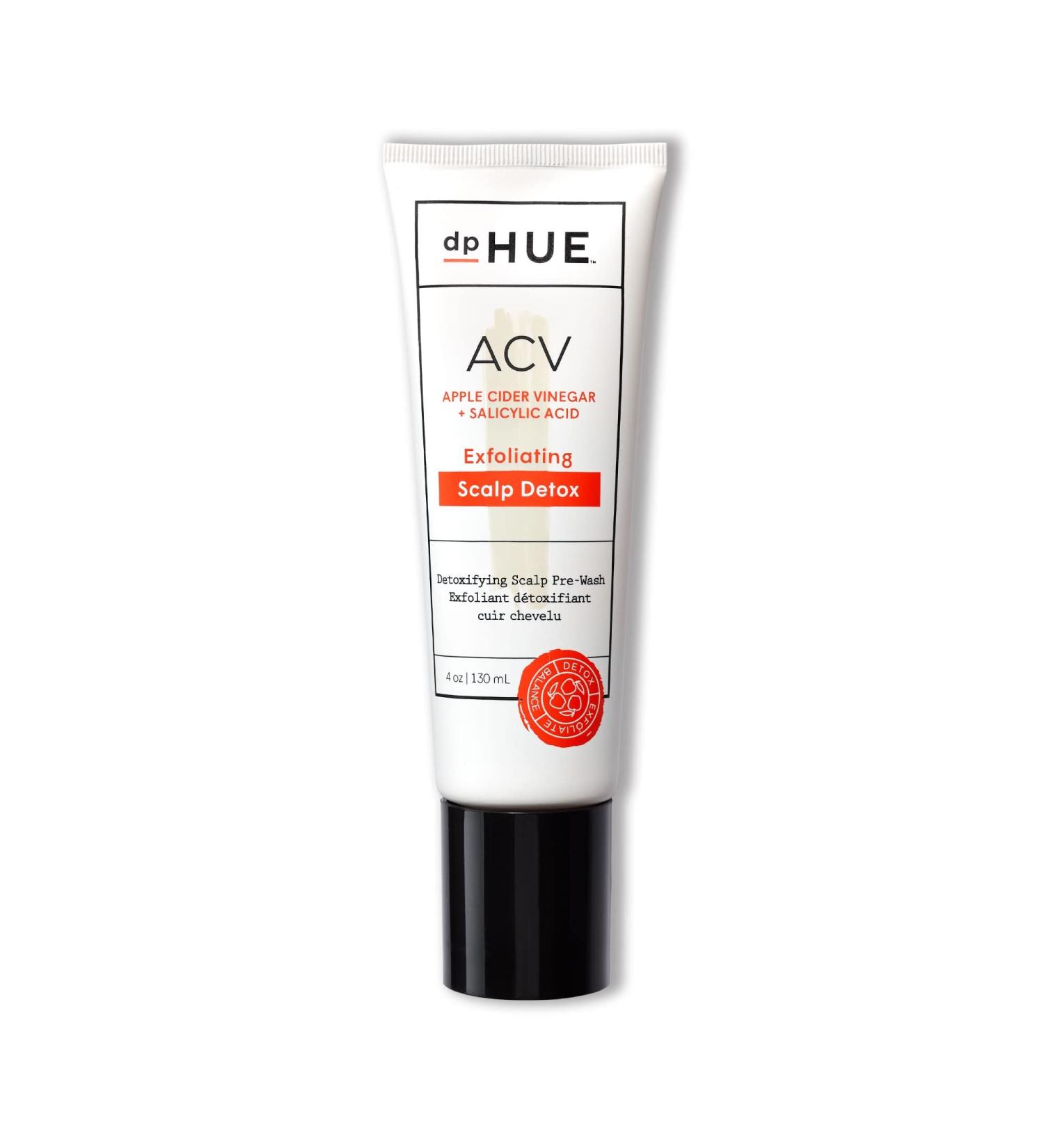 dpHUE ACV Exfoliating Scalp Detox - 4 oz | Reduce Shedding Promote Healthy Hair Growth | Salicylic Acid & Niacinamide | Vegan & Color Safe - Buy Online on GoSupps.com