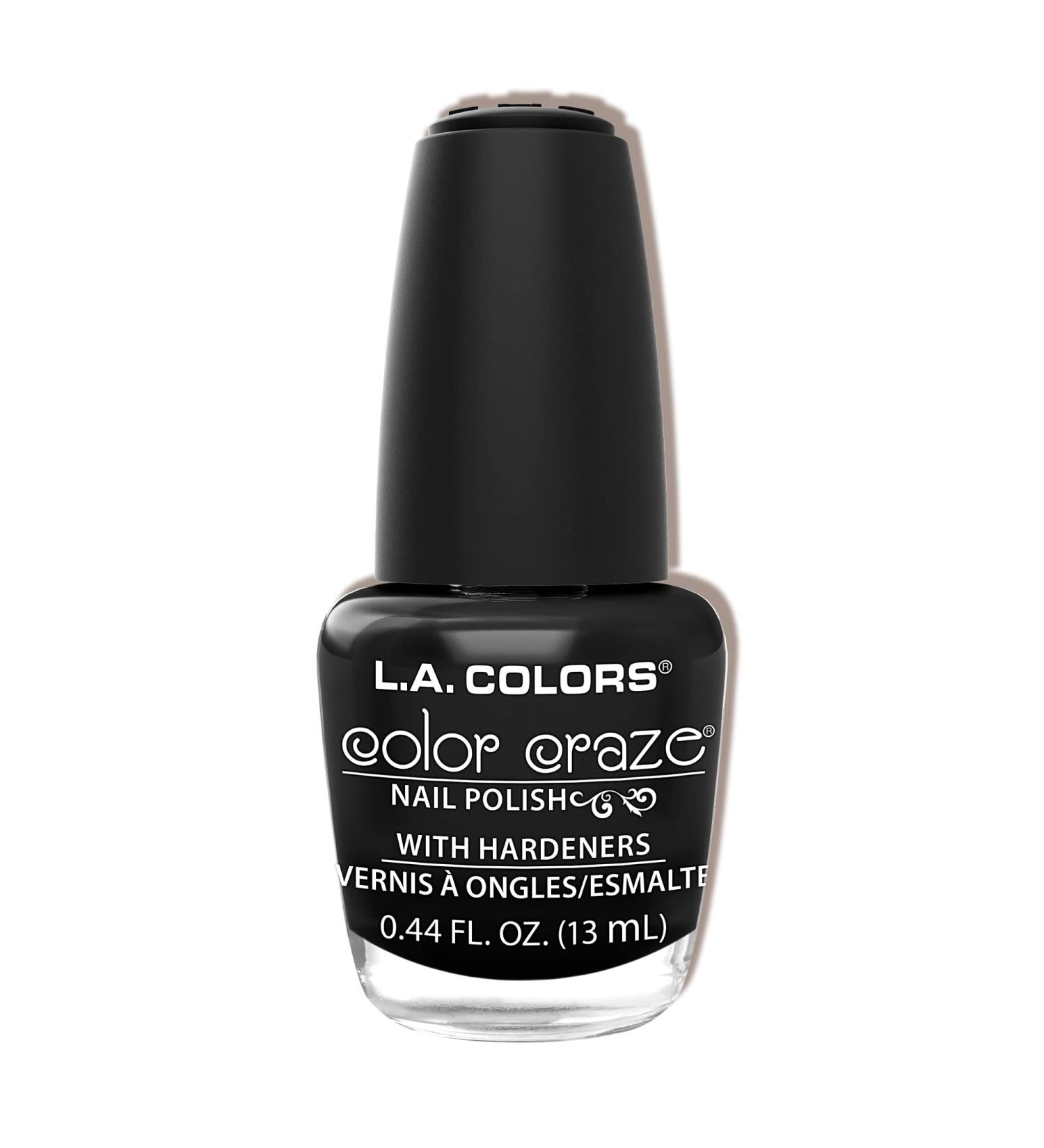 L.A. Colors Craze Nail Polish  Circuits  0.44 Ounce 0.44 Ounce (Pack of 1)
