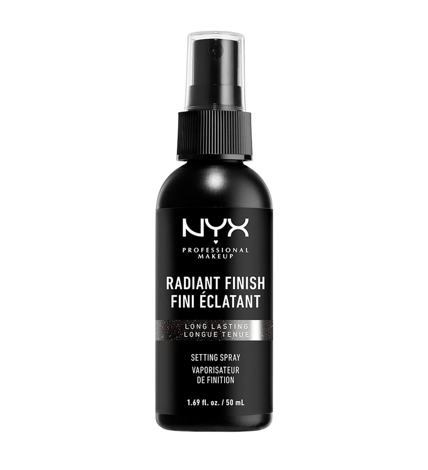 NYX Professional Makeup Setting Spray - Long Lasting Vegan Formula - Radiant Finish - 60 ml - Buy Online on GoSupps.com