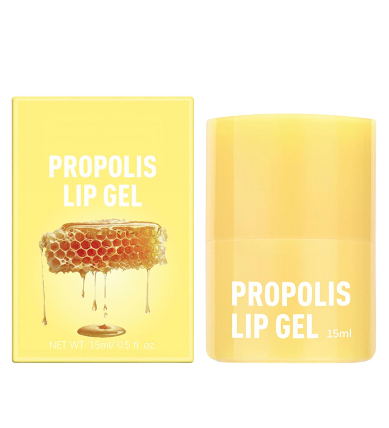 Propolis Lip Gel Hydrating Lip Balm Nourishing Lips Butter Long-Lasting Moisturising Lip Balm East To Use For Lip Care - Buy Online on GoSupps.com