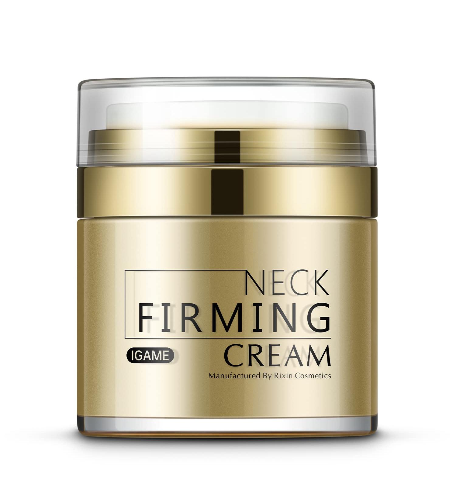 IGAME Firming Neck Cream - Boost Elasticity Reduce Wrinkles & Hydrate Skin | 1.8Oz - Youthful Neck Solution - Buy Online on GoSupps.com