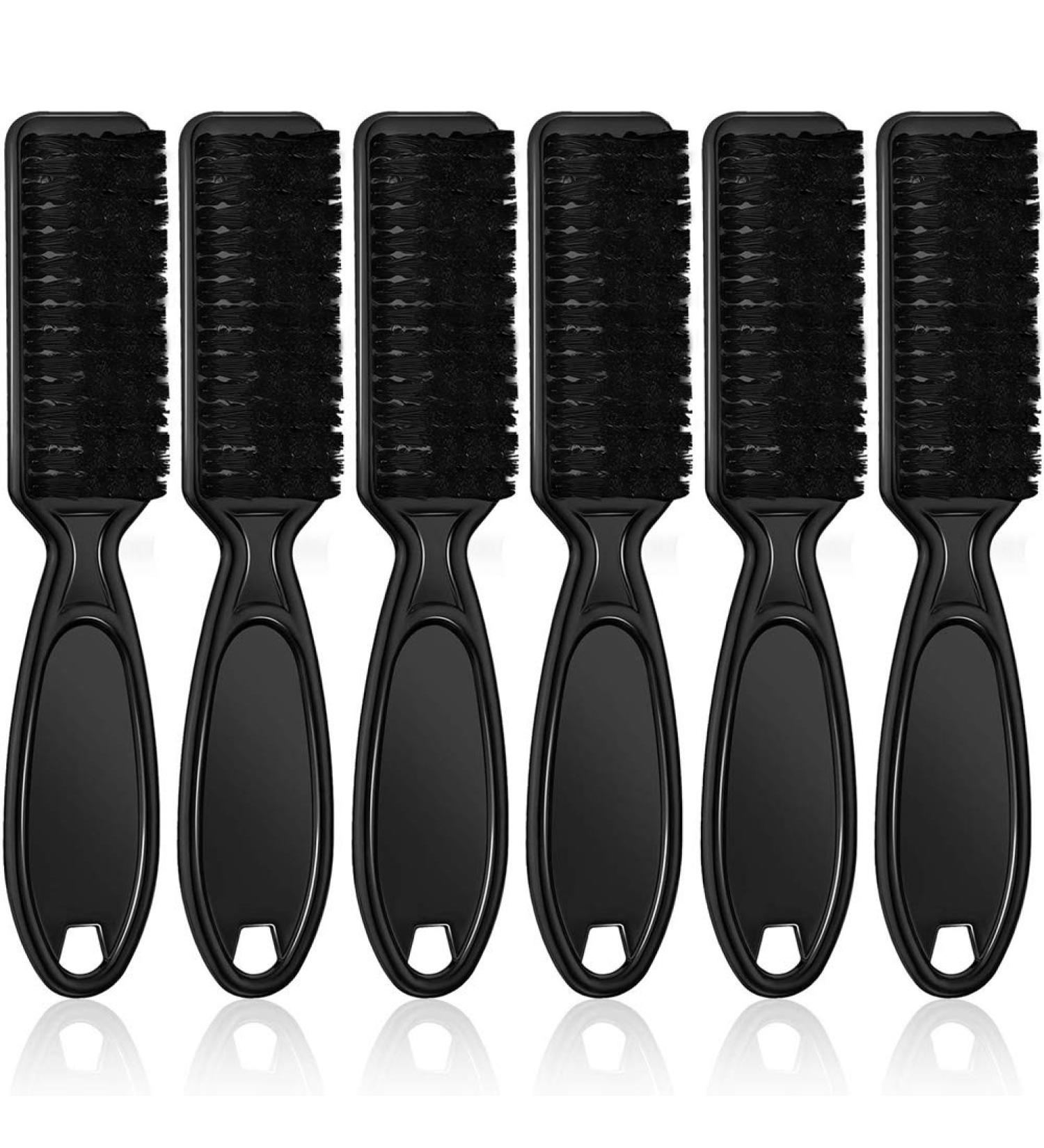 FANGO 6-Piece Hairdressing Scissors & Brush Set - Professional Cleaning Tools for Hair & Weed - Black - Buy Online on GoSupps.com