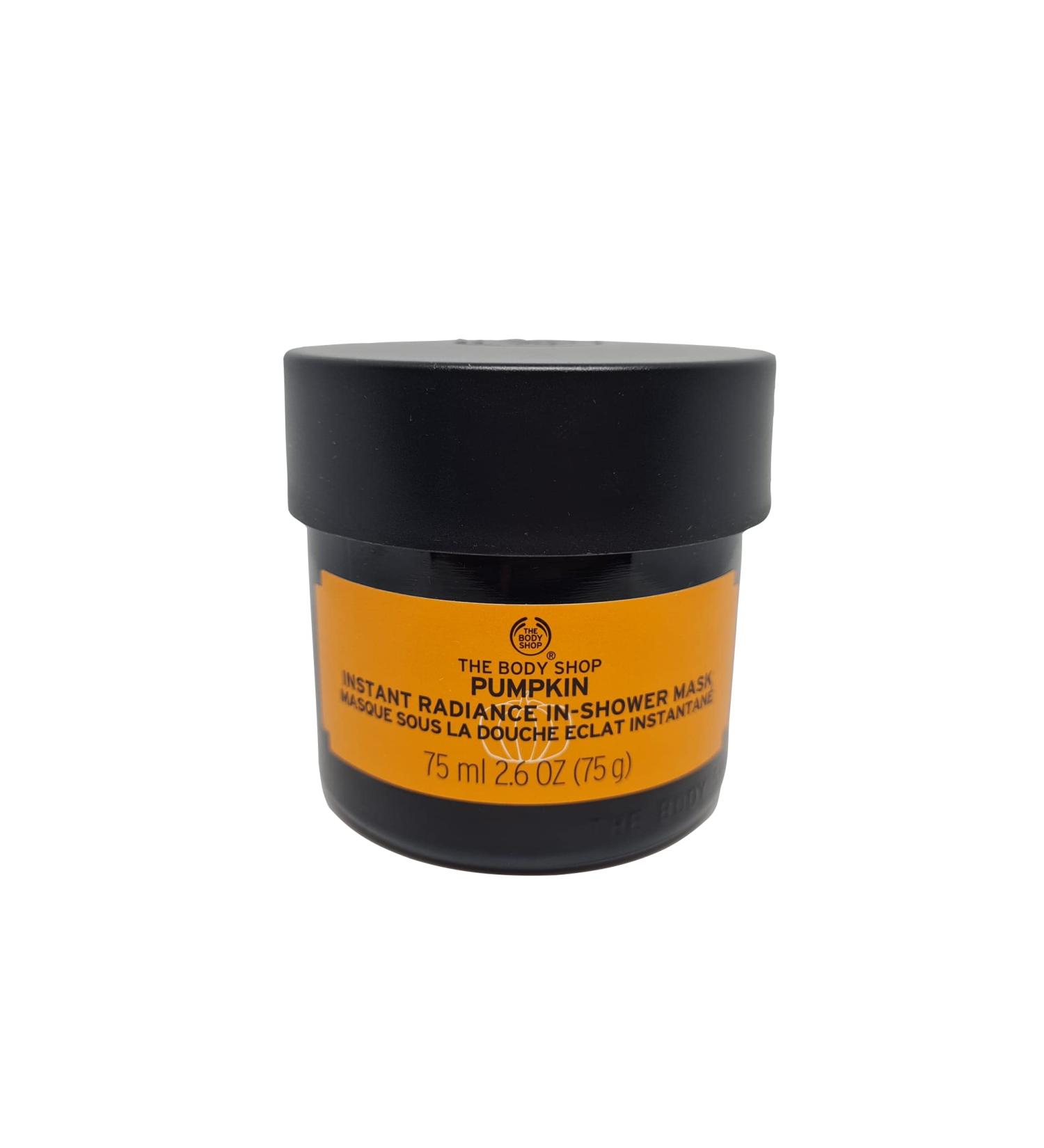 TheBodyShop Pumpkin Instant Radiance Mask for all SKIN Types 75 ml Golden - Buy Online on GoSupps.com