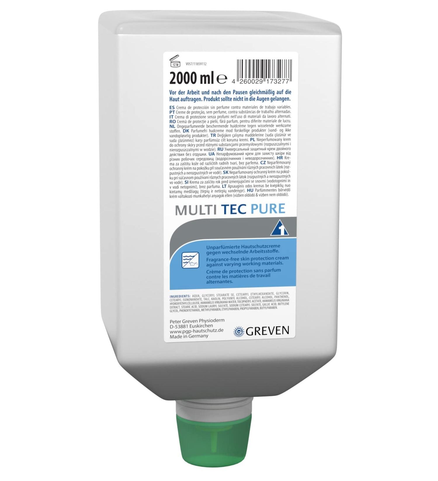 GREVEN MULTI TEC PURE Flacon Vario 2000 ml