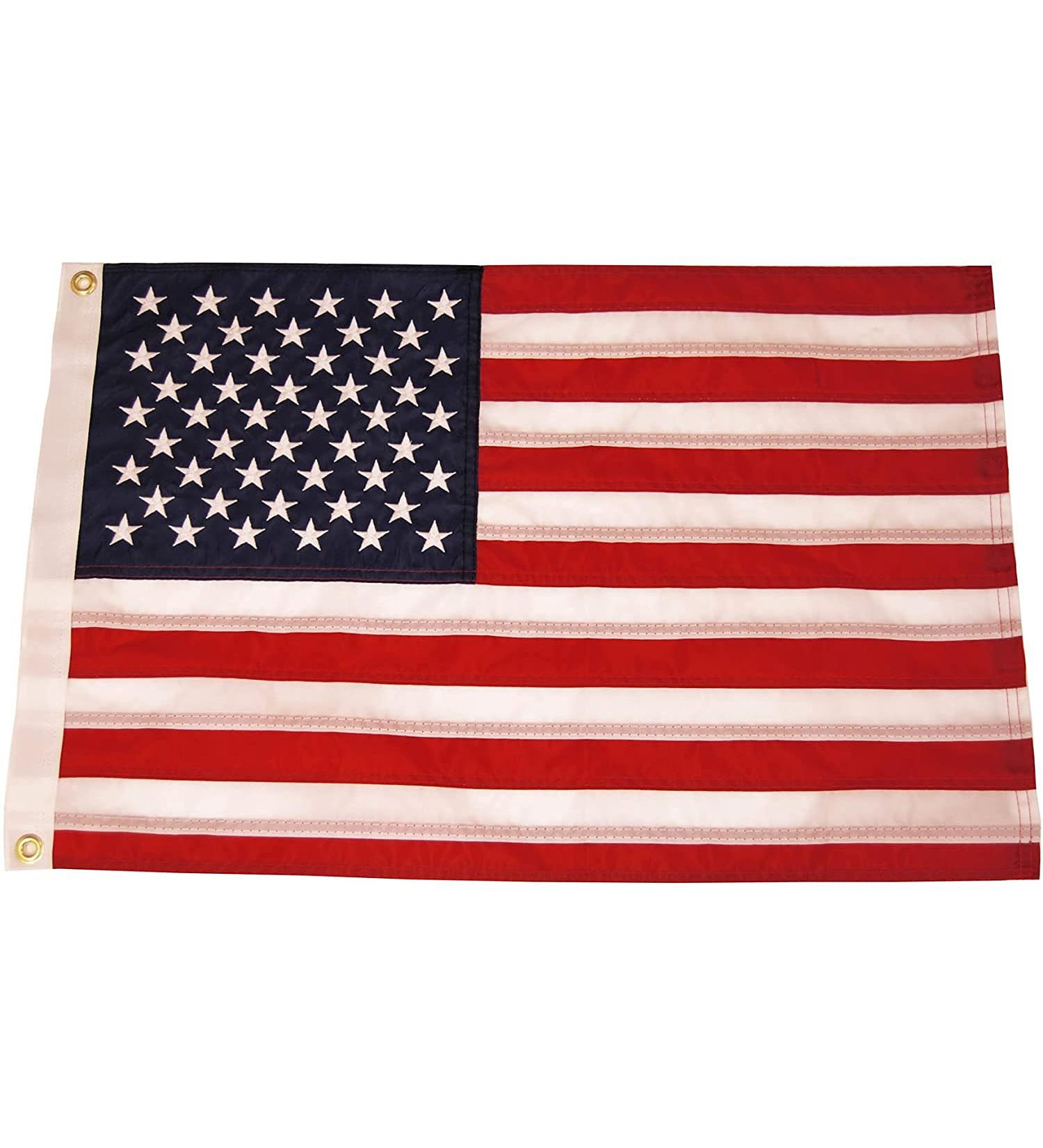 Taylor Made 8418 US 50 Star Sewn Boat Flag - 12x18 inch | High Quality Flag for Boats - Buy Online on GoSupps.com