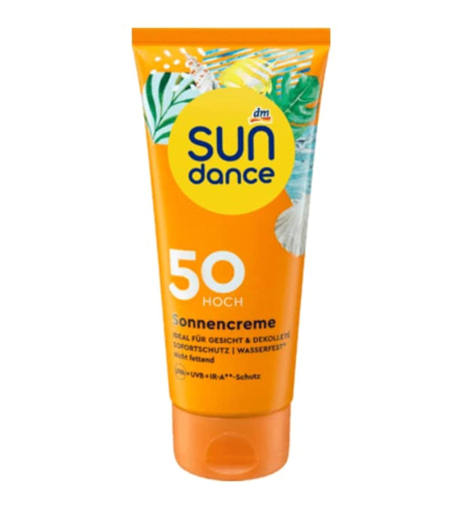 SUNDANCE Sunscreen SPF 50 - Waterproof Vegan Sunscreen 100ml for Ultimate Skin Protection - Shop Now! - Buy Online on GoSupps.com