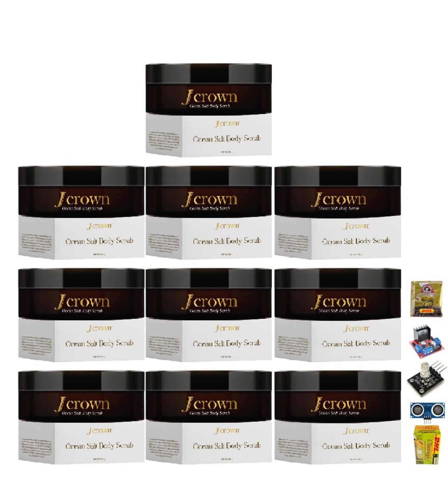 Jcrown Ocean Salt Body Care Set | 150g Moisture Nourish & Hydration | Free Beauty Gifts | International Shipping - Buy Online on GoSupps.com