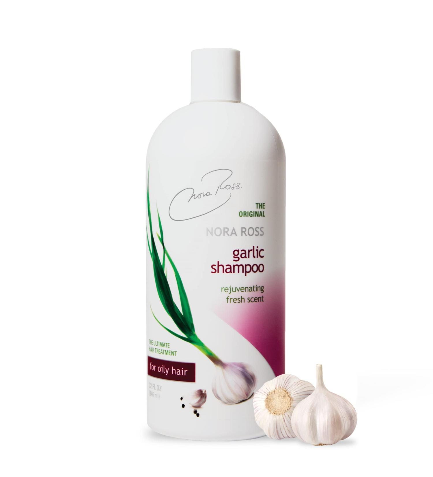 Nora Ross Classic Garlic Shampoo for Hair Loss & Growth | Anti-Dandruff | Oily Hair Solution | 32 Oz - Buy Online on GoSupps.com