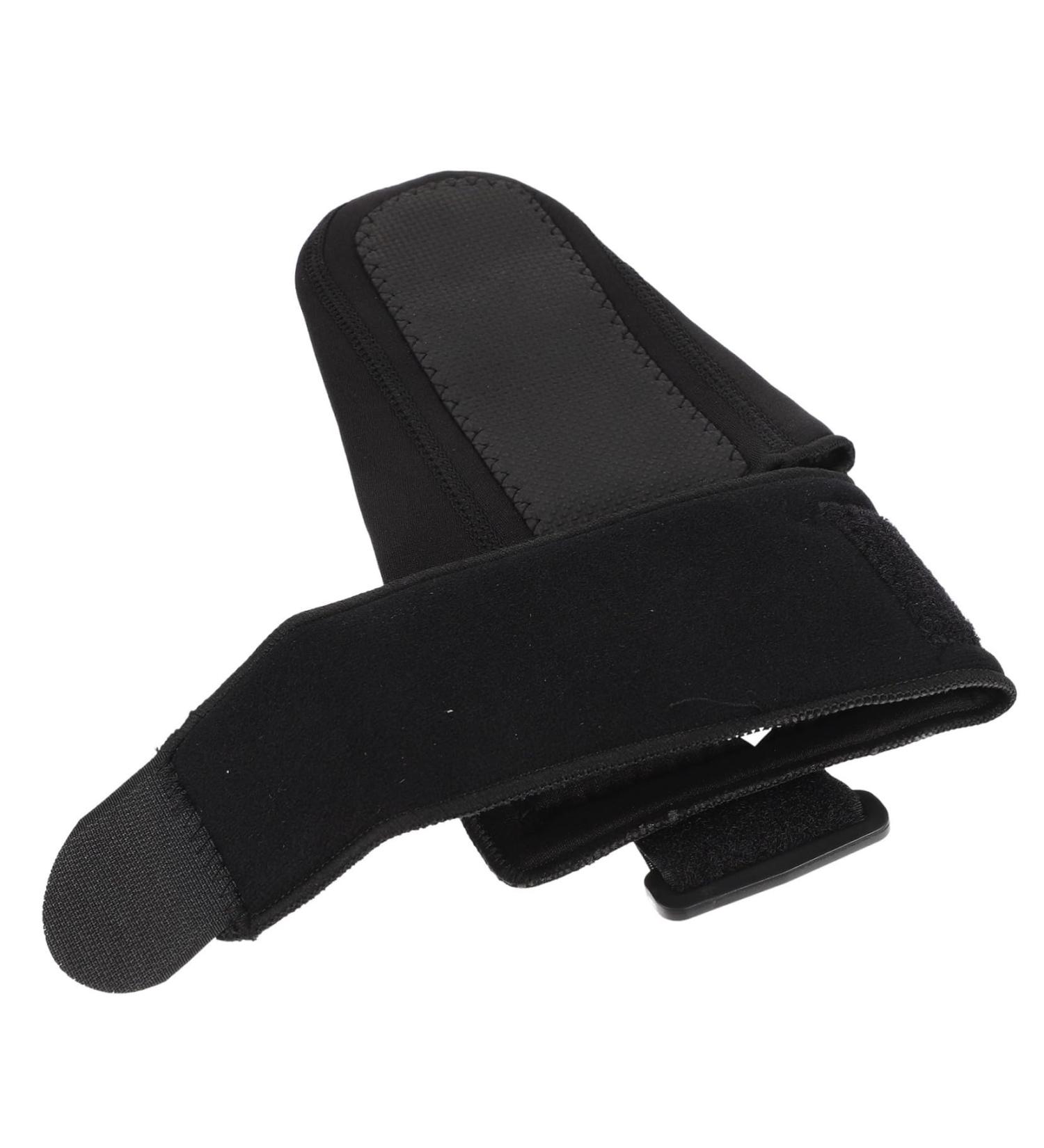 Adjustable Foot Inversion Protector Support Sleeve & Splint - Black Foot Guard for Injury Recovery (23.5x13.5x1.5cm) - International Shipping Available - Buy Online on GoSupps.com